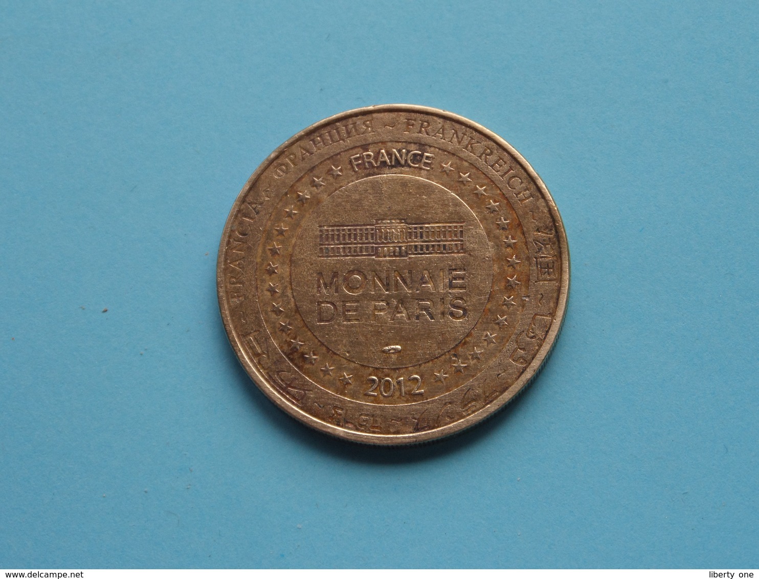 CATHEDRALE NOTRE-DAME BAYEUX > Used And Uncleaned Coin (Voir / See Photo) Monnaie De Paris ! - 2012