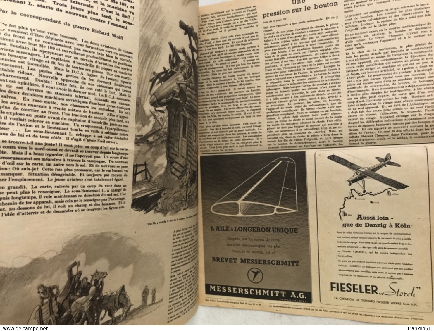 Der Adler - Edition francaise. Numero 13, 27.Juin 1944.