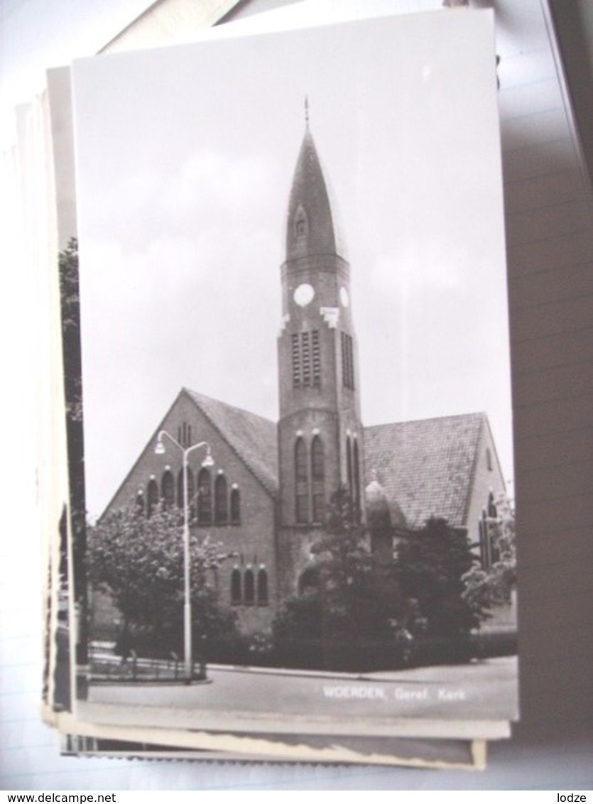 Nederland Holland Pays Bas Woerden Met Gereformeerde Kerk - Woerden