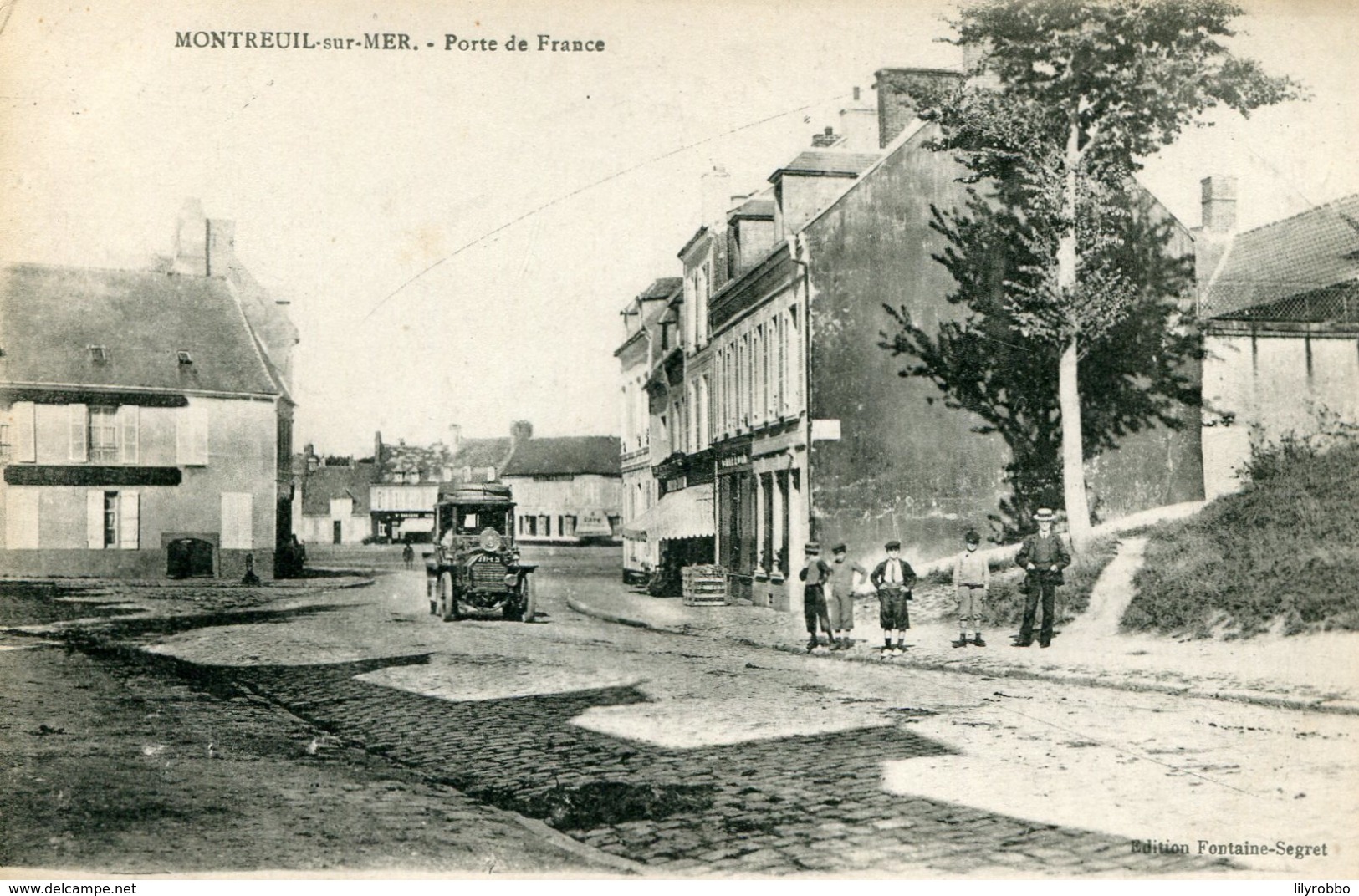 FRANCE - Montreuil-sur-Mer Porte De France - VG Animation Etc - Montreuil