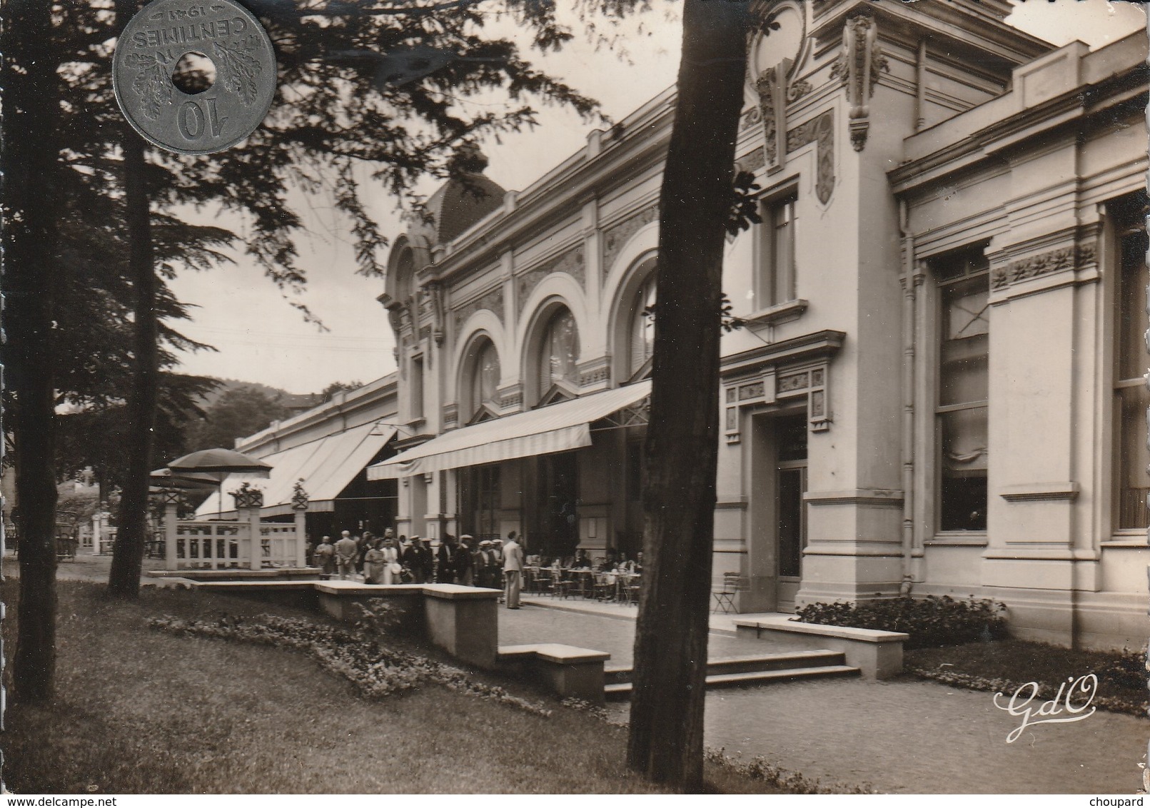 63-Très Belle Carte Postale Semi Moderne De  CHATEL GUYON  Le Casino - Châtel-Guyon