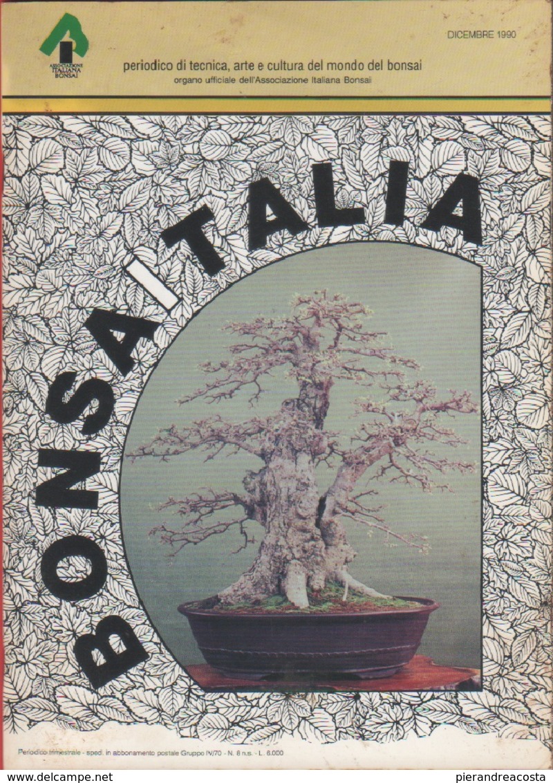 Bonsai Italia. Bollettino AIB. Dicembre 1990 - Maison, Jardin, Cuisine