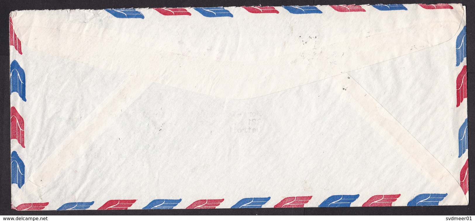 Iraq: Airmail Cover To USA, 1950, 4 Stamps, King, Airplane, 1 Stamp Red Tax Revenue Overprint (minor Damage, See Scan) - Iraq