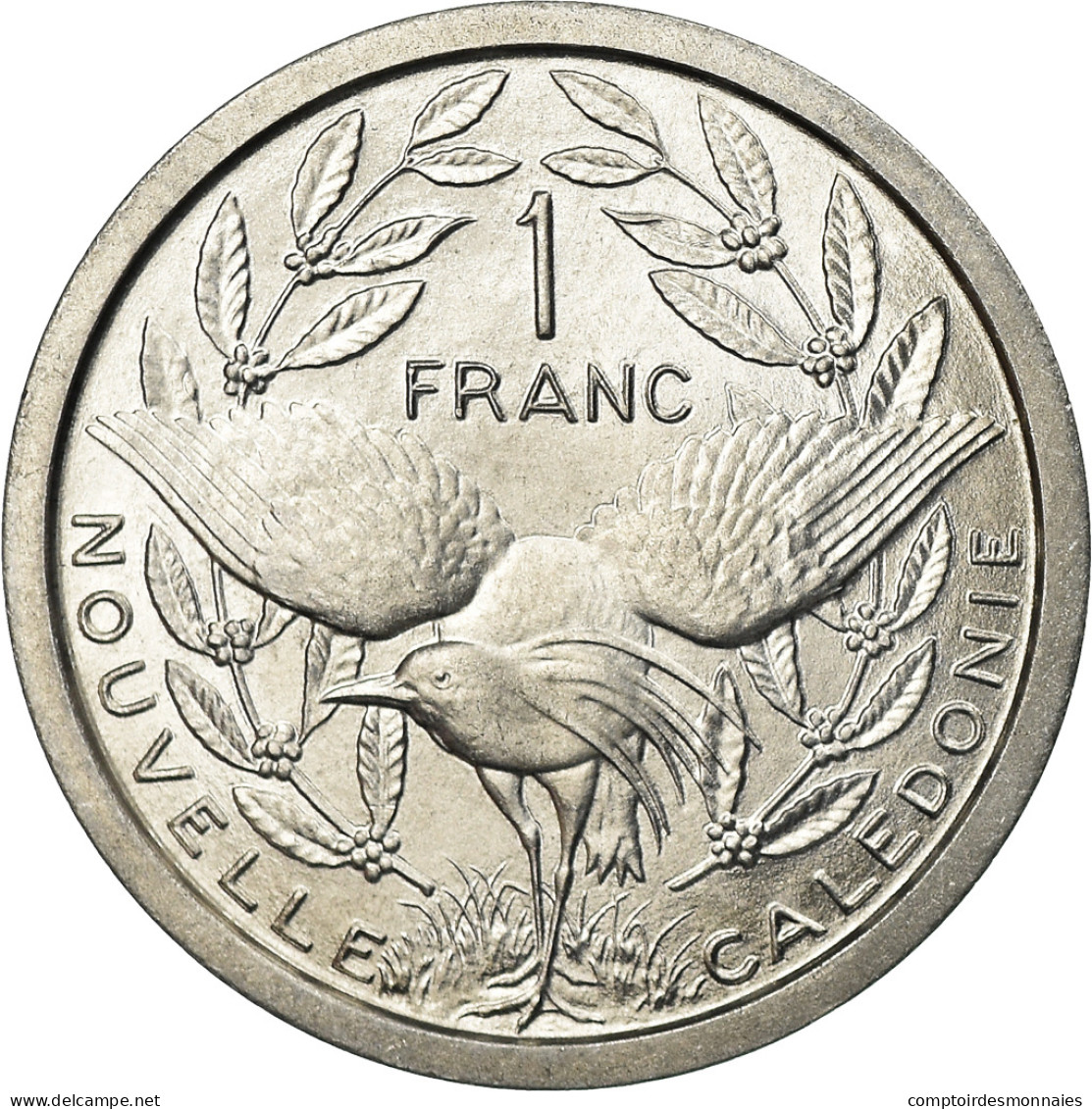 Monnaie, Nouvelle-Calédonie, Franc, 1972, Paris, SPL, Aluminium, KM:10 - Nieuw-Caledonië