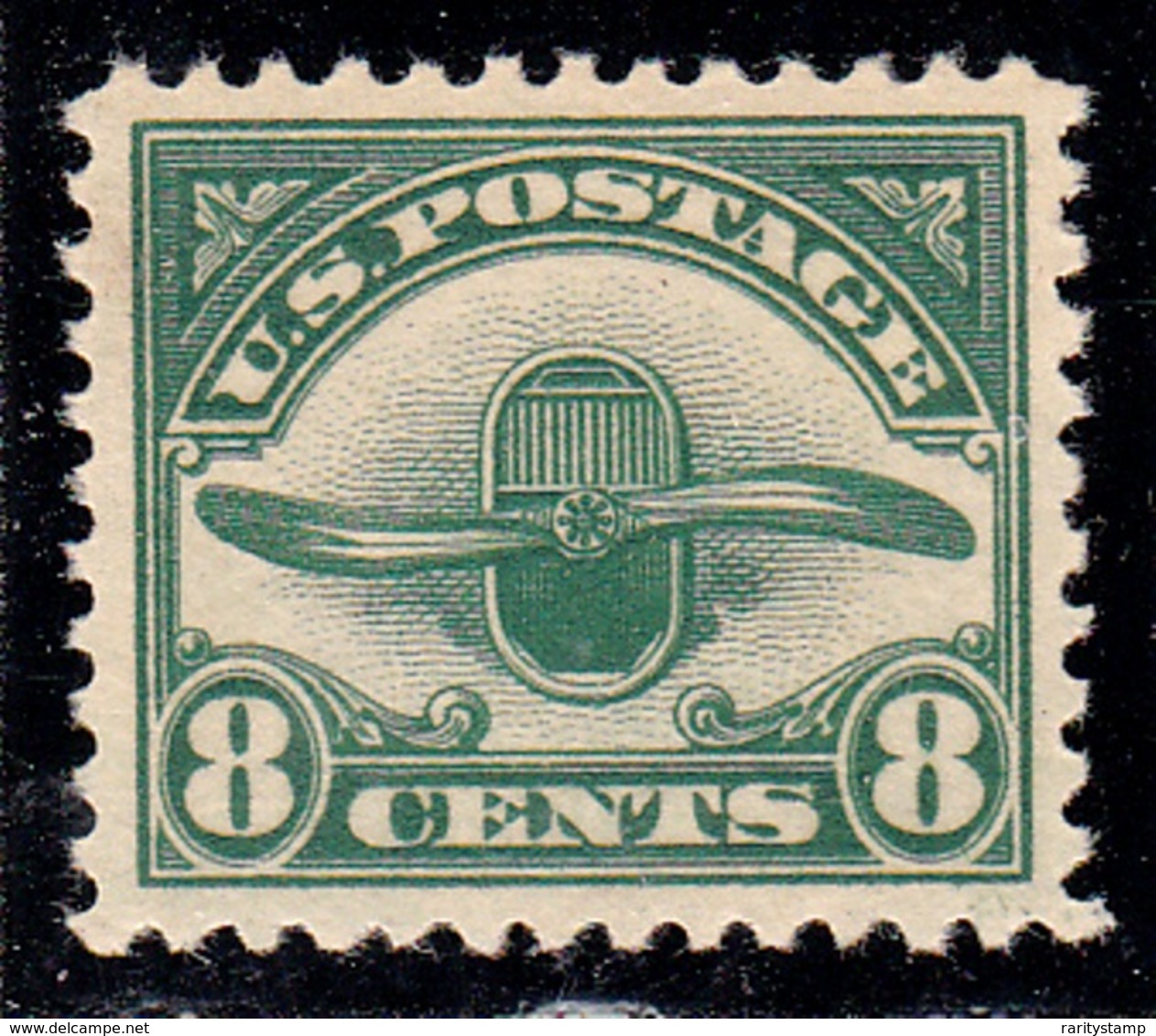 STATI UNITI 1923  8C  POSTA AEREA   CATALOGO UNIFICATO N.4 SCOTT # C4  MLH  OG - 1b. 1918-1940 Neufs