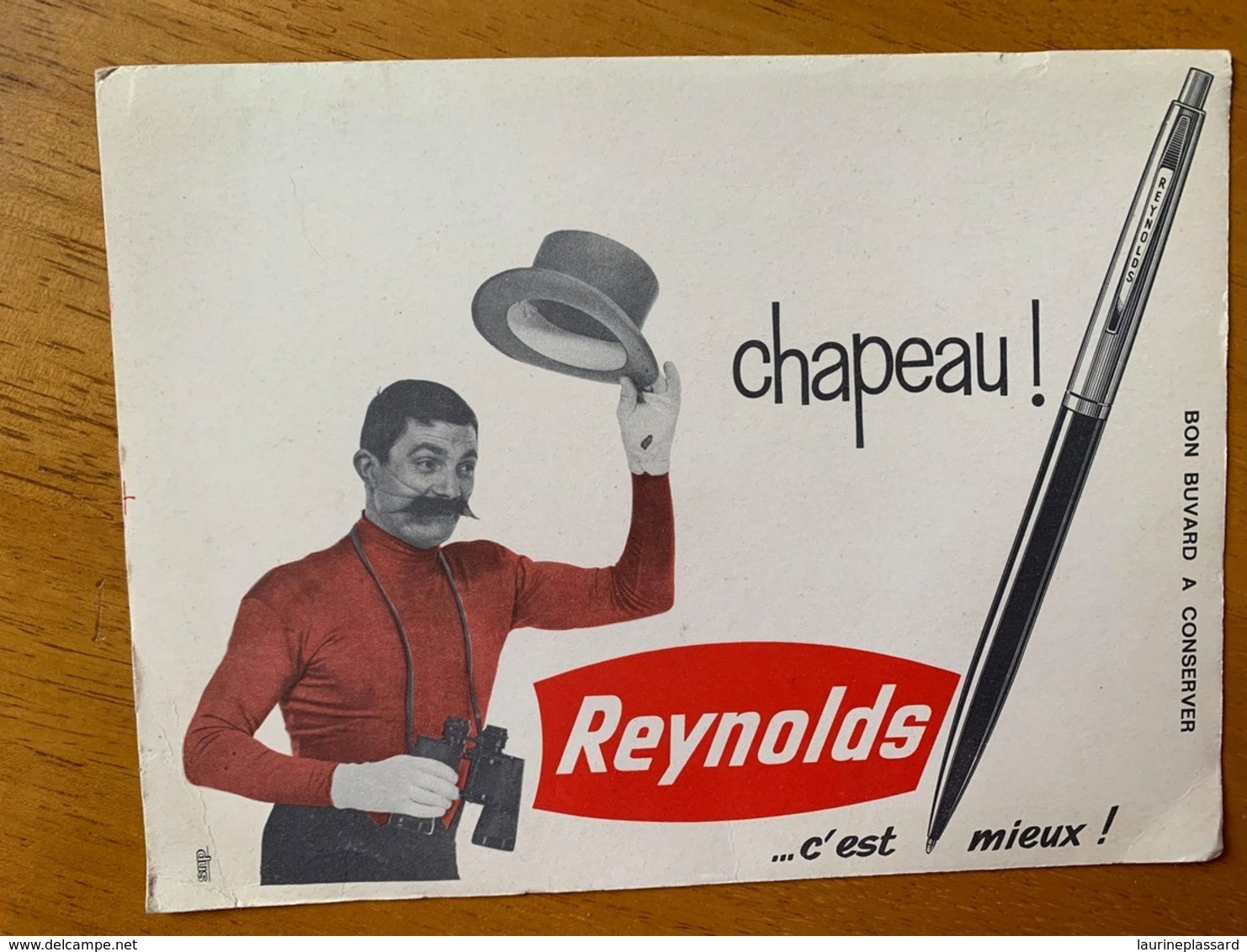 1 BUVARD REYNOLDS - Papelería