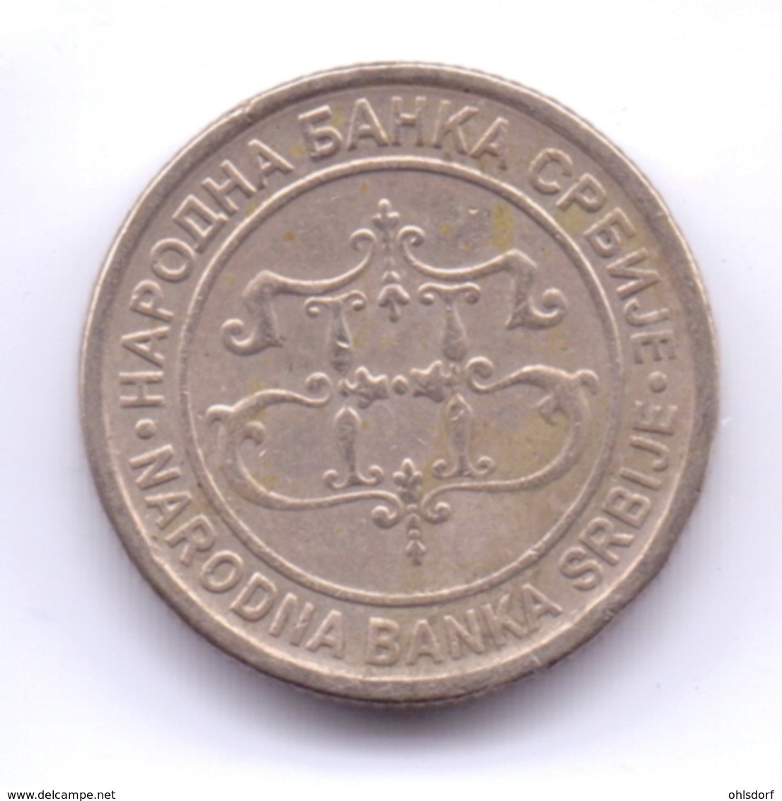 SERBIA 2003: 1 Dinar, KM 34 - Serbia