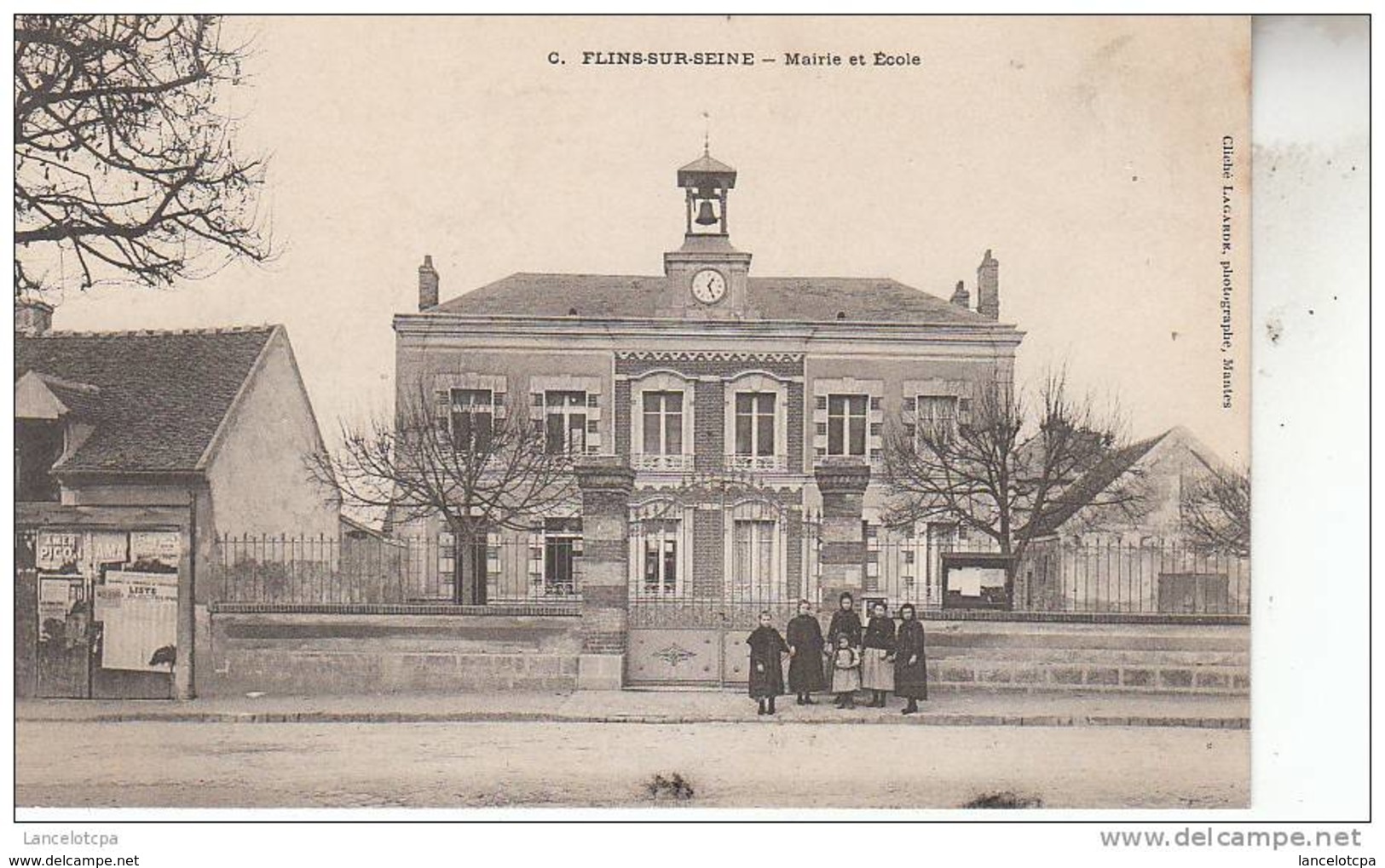 78 - FLINS SUR SEINE / MAIRIE ET ECOLE - Flins Sur Seine