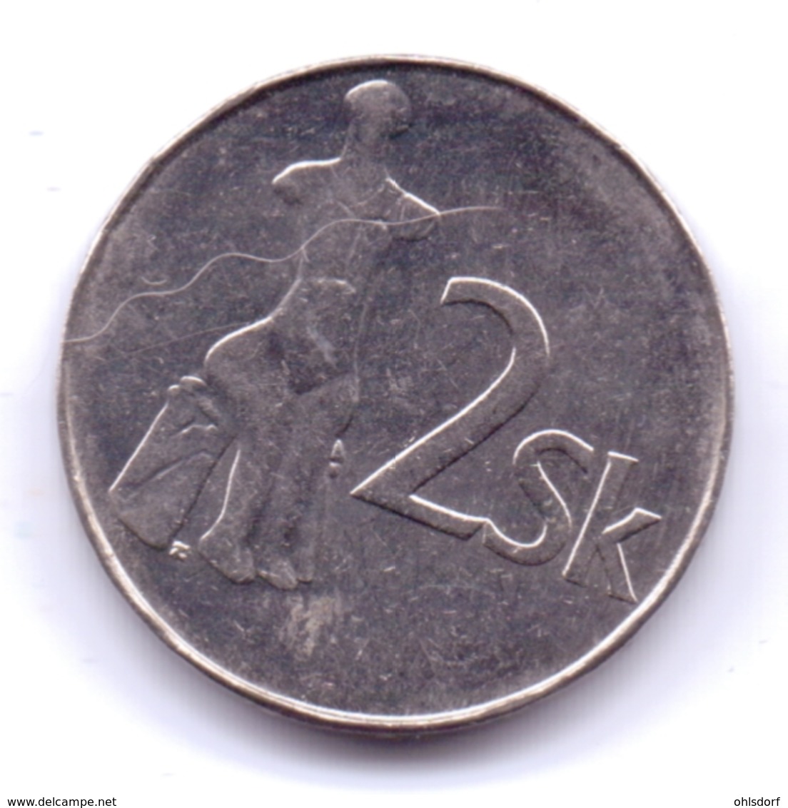 SLOVAKIA 1995: 2 Koruna, KM 13 - Slowakije