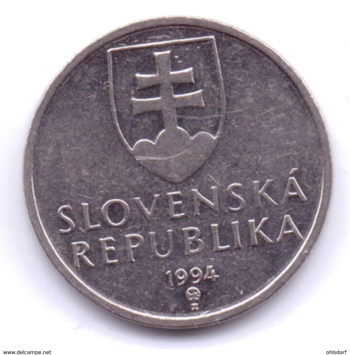 SLOVAKIA 1994: 5 Korun, KM 14 - Eslovaquia