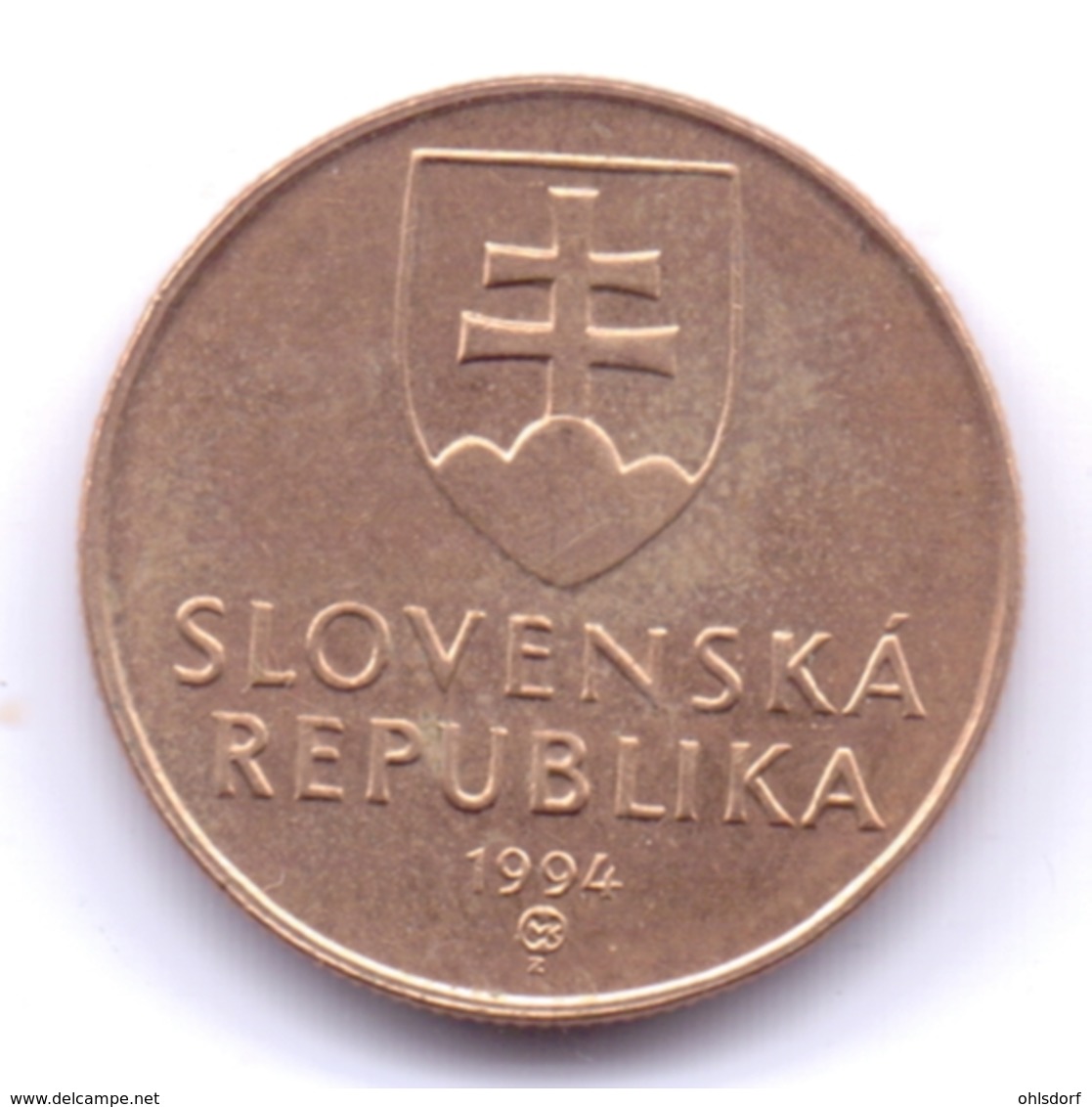 SLOVAKIA 1994: 1 Koruna, KM 12 - Slowakije