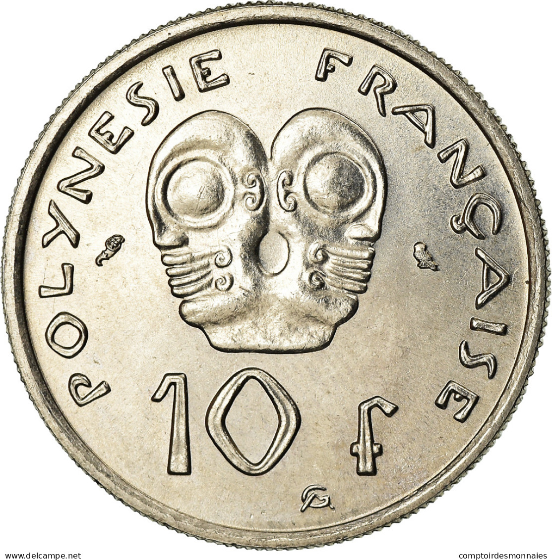 Monnaie, French Polynesia, 10 Francs, 1972, Paris, SPL, Nickel, KM:8 - French Polynesia