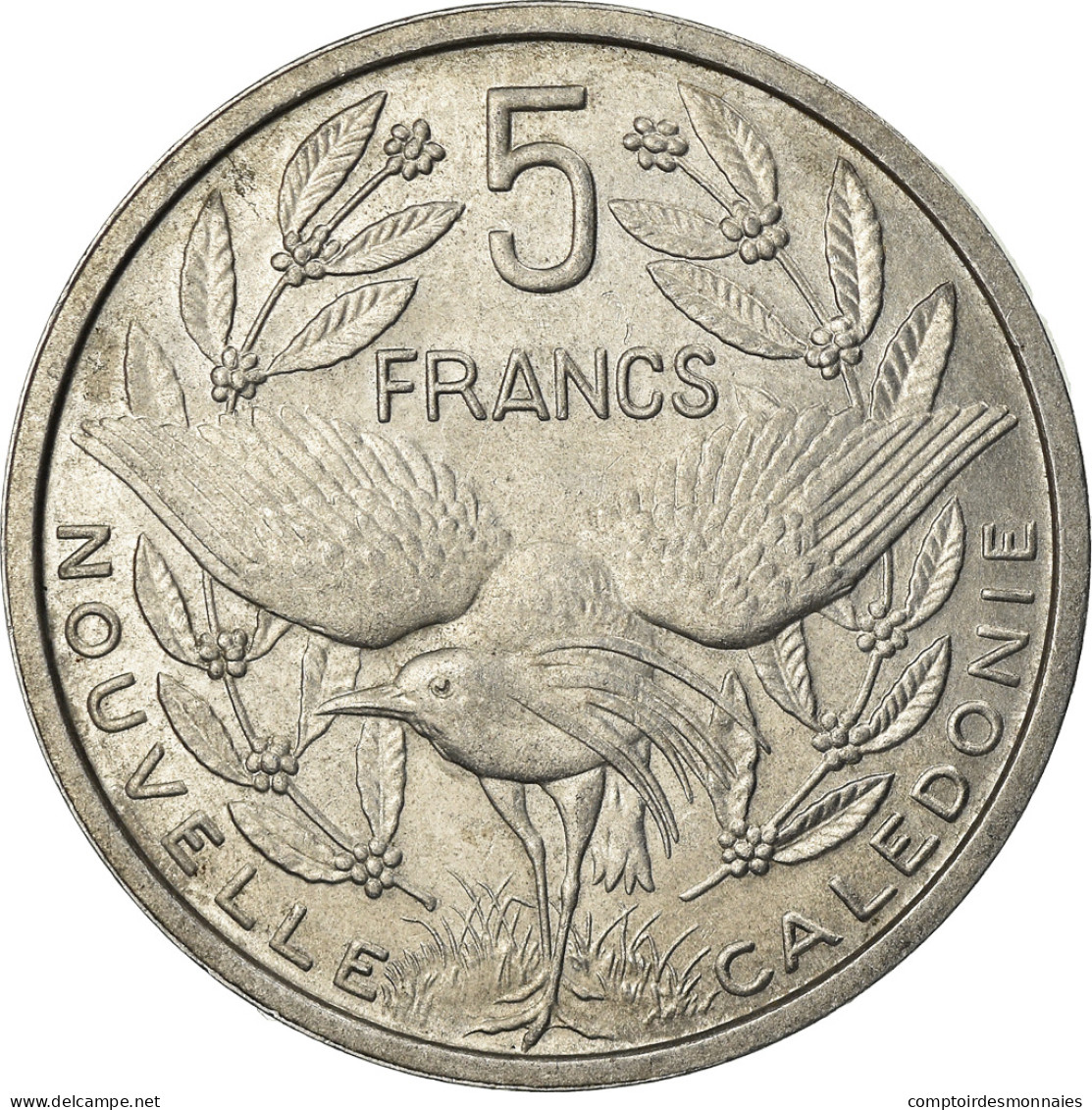 Monnaie, Nouvelle-Calédonie, 5 Francs, 1952, Paris, TTB+, Aluminium, KM:4 - Neu-Kaledonien