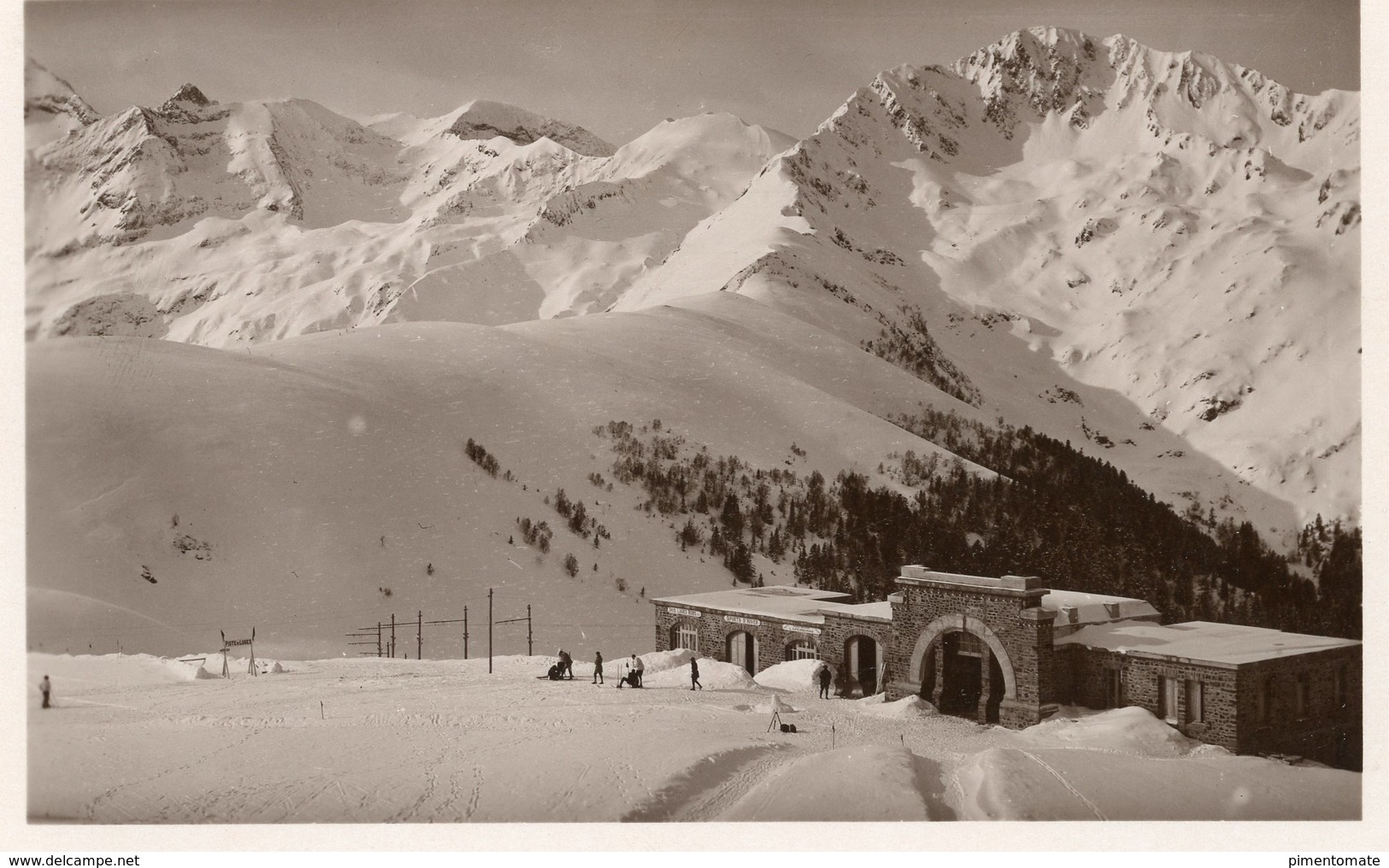 SUPERBAGNERES LA GARE DU FUNICULAIRE - Superbagneres