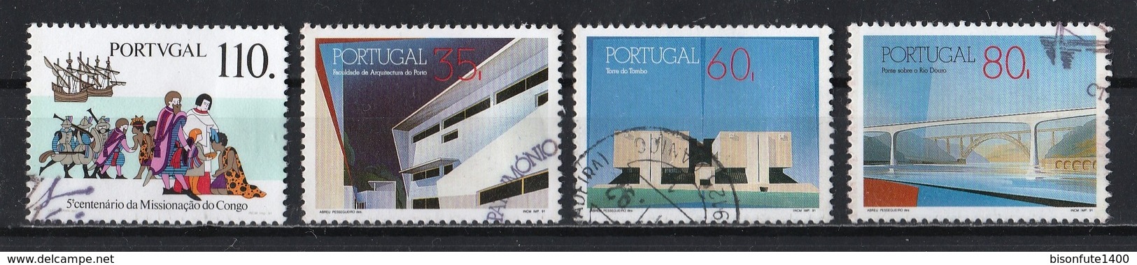 Portugal 1991 : Timbres Yvert & Tellier N° 1847 - 1848 - 1849 - 1850 - 1852 - 1853 - 1854 - 1855 - 1856 Et 1857 Oblit. - Oblitérés