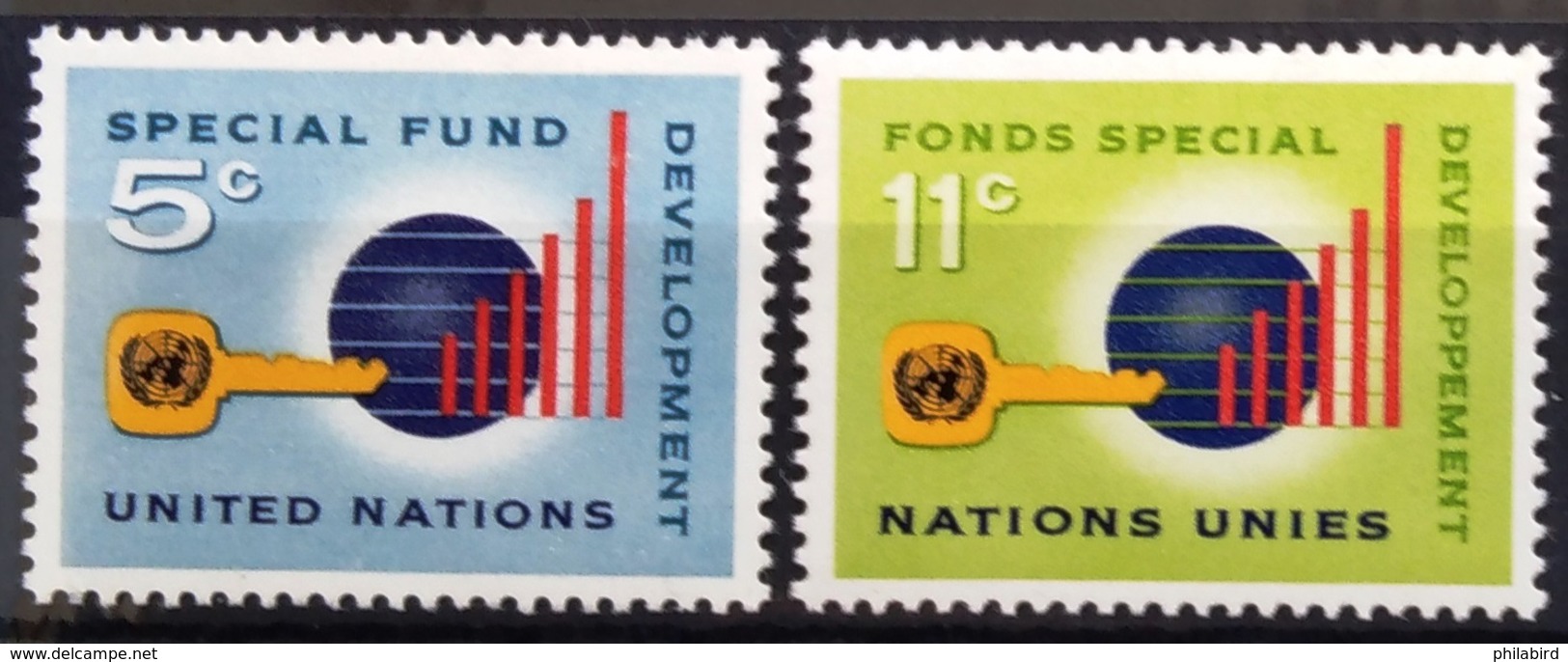 NATIONS-UNIS  NEW YORK                   N° 133/134                      NEUF** - Neufs