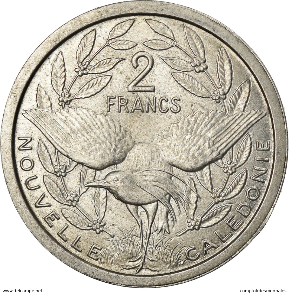 Monnaie, Nouvelle-Calédonie, 2 Francs, 1949, Paris, SUP+, Aluminium, KM:3 - Nueva Caledonia