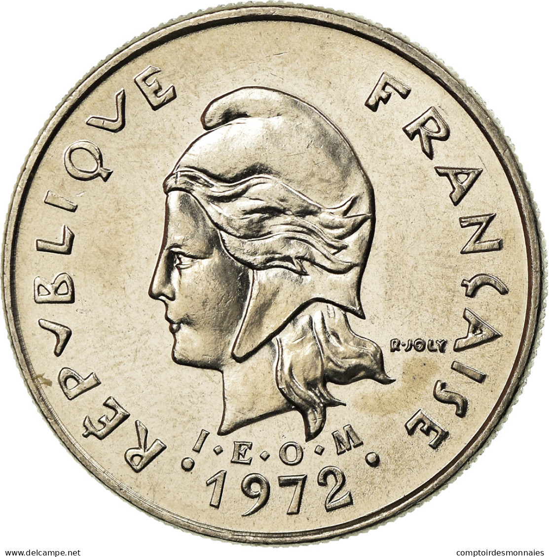 Monnaie, Nouvelle-Calédonie, 10 Francs, 1972, Paris, SPL, Nickel, KM:11 - Nouvelle-Calédonie