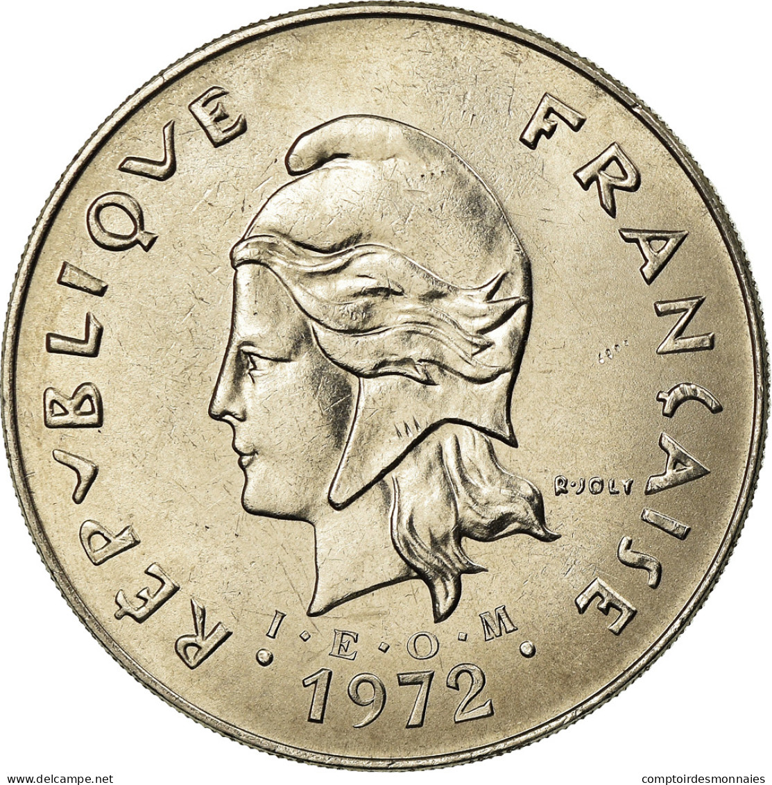 Monnaie, Nouvelle-Calédonie, 50 Francs, 1972, Paris, SPL, Nickel, KM:13 - Nueva Caledonia