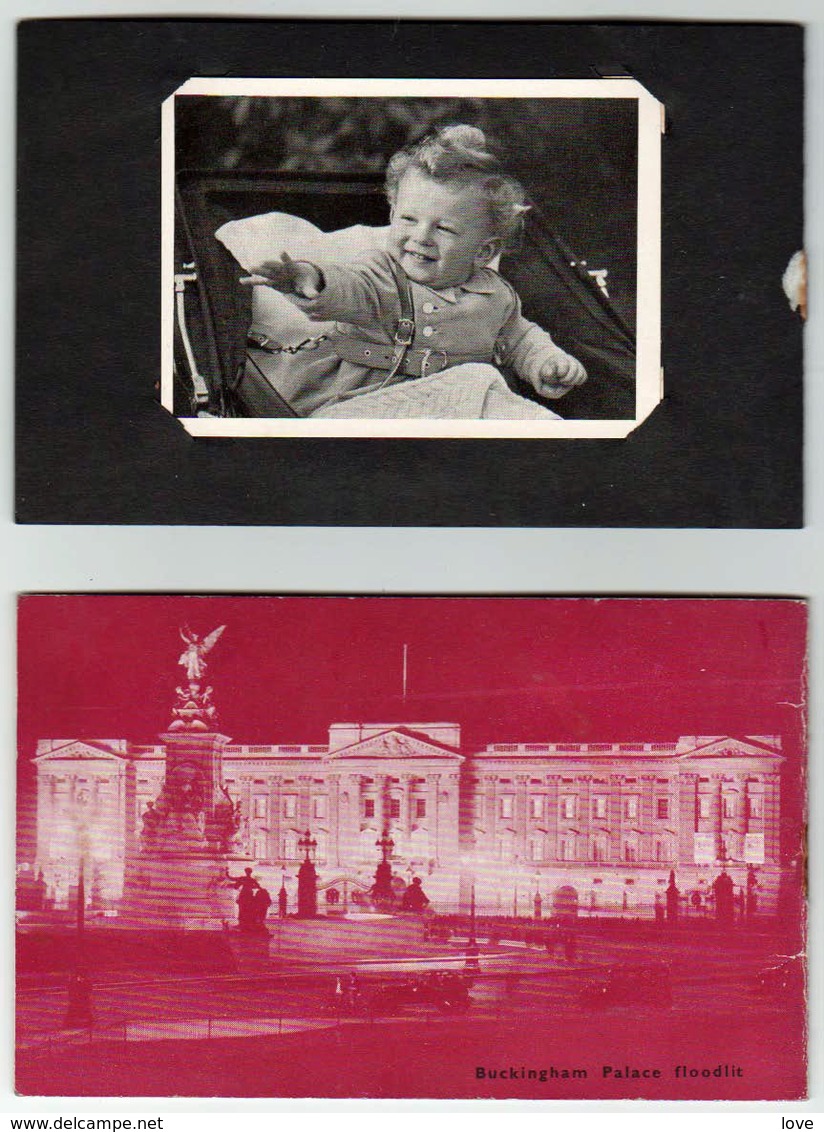 ROYAUME UNI (Famille Royale) Petit Album Complet De 8 Photos Amovibles De La Princesse Elisabeth + ................. - Briefe U. Dokumente