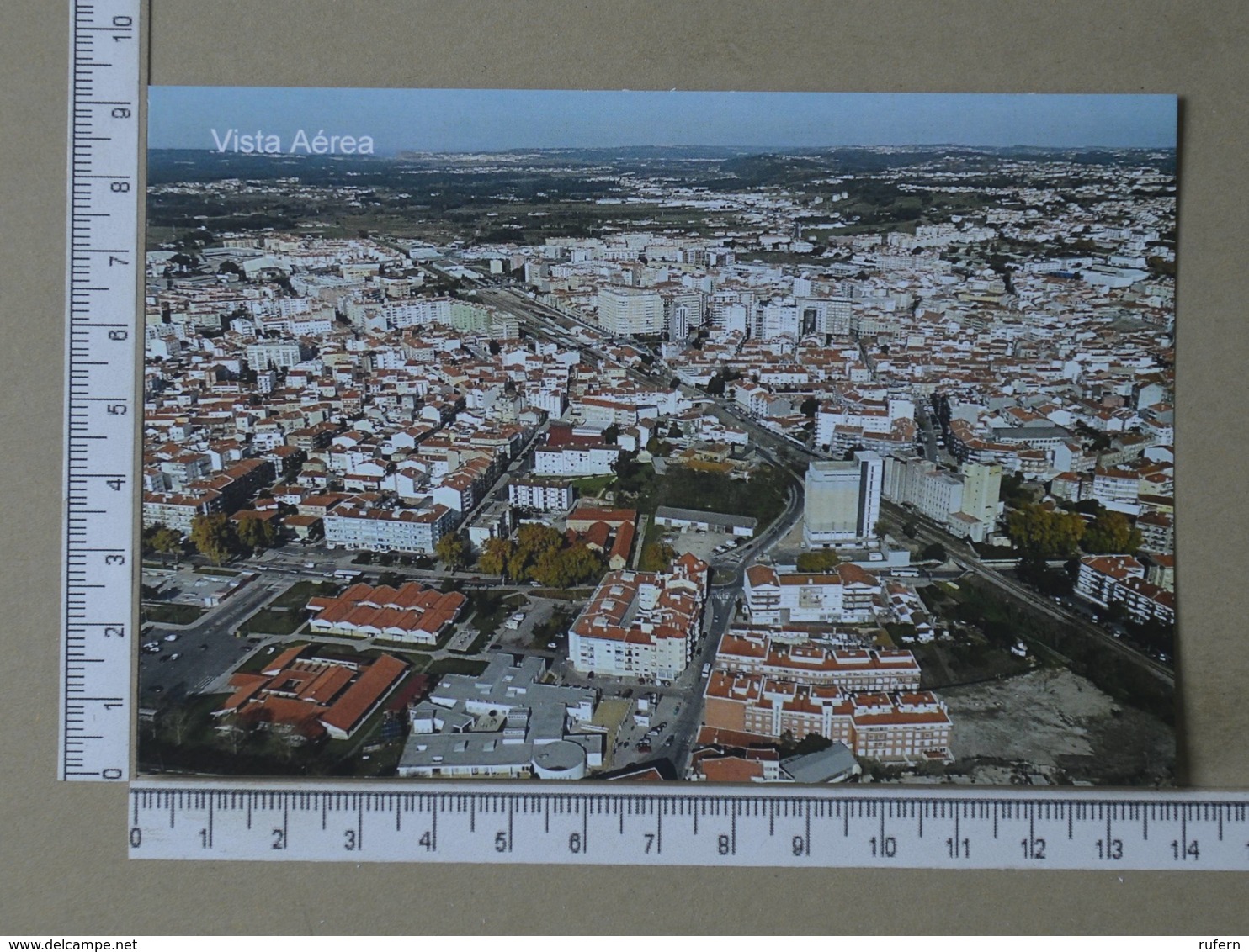 PORTUGAL - VISTA AEREA -  CALDAS DA RAINHA -   2 SCANS     - (Nº35456) - Leiria