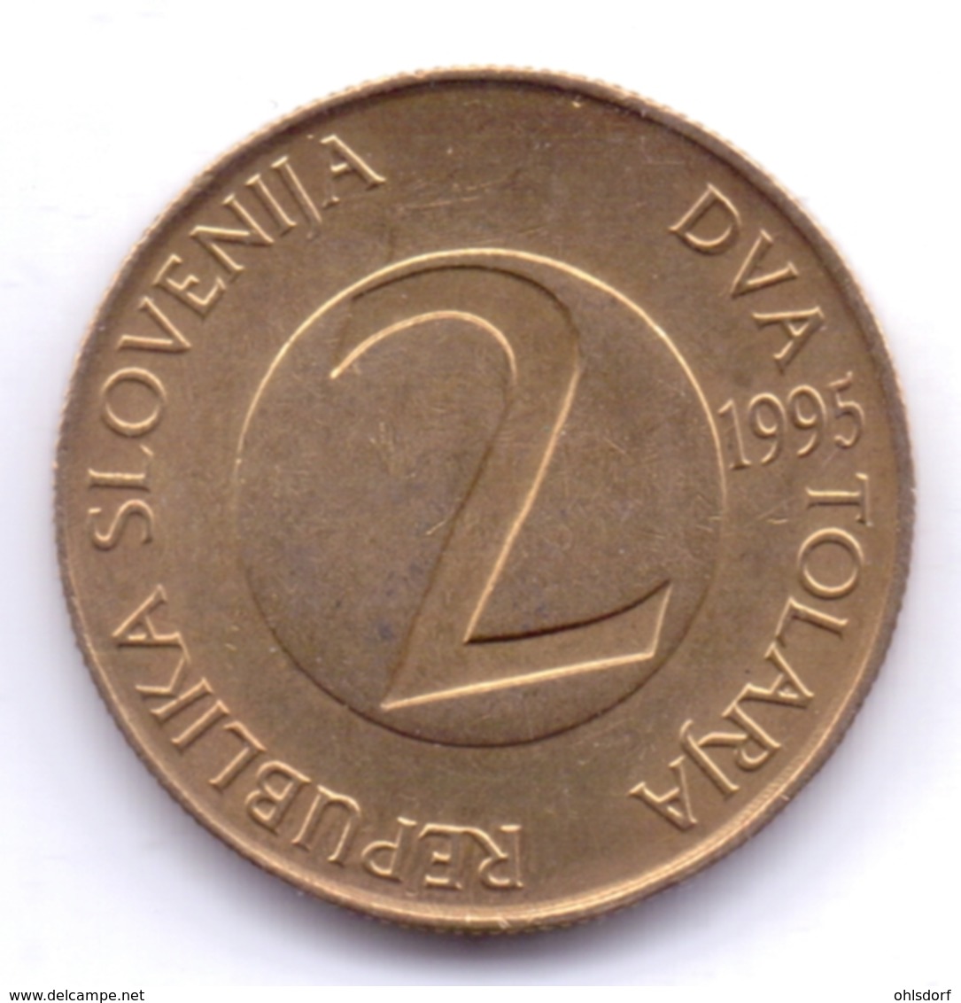 SLOVENIA 1995: 2 Tolarja, KM 5 - Slowenien