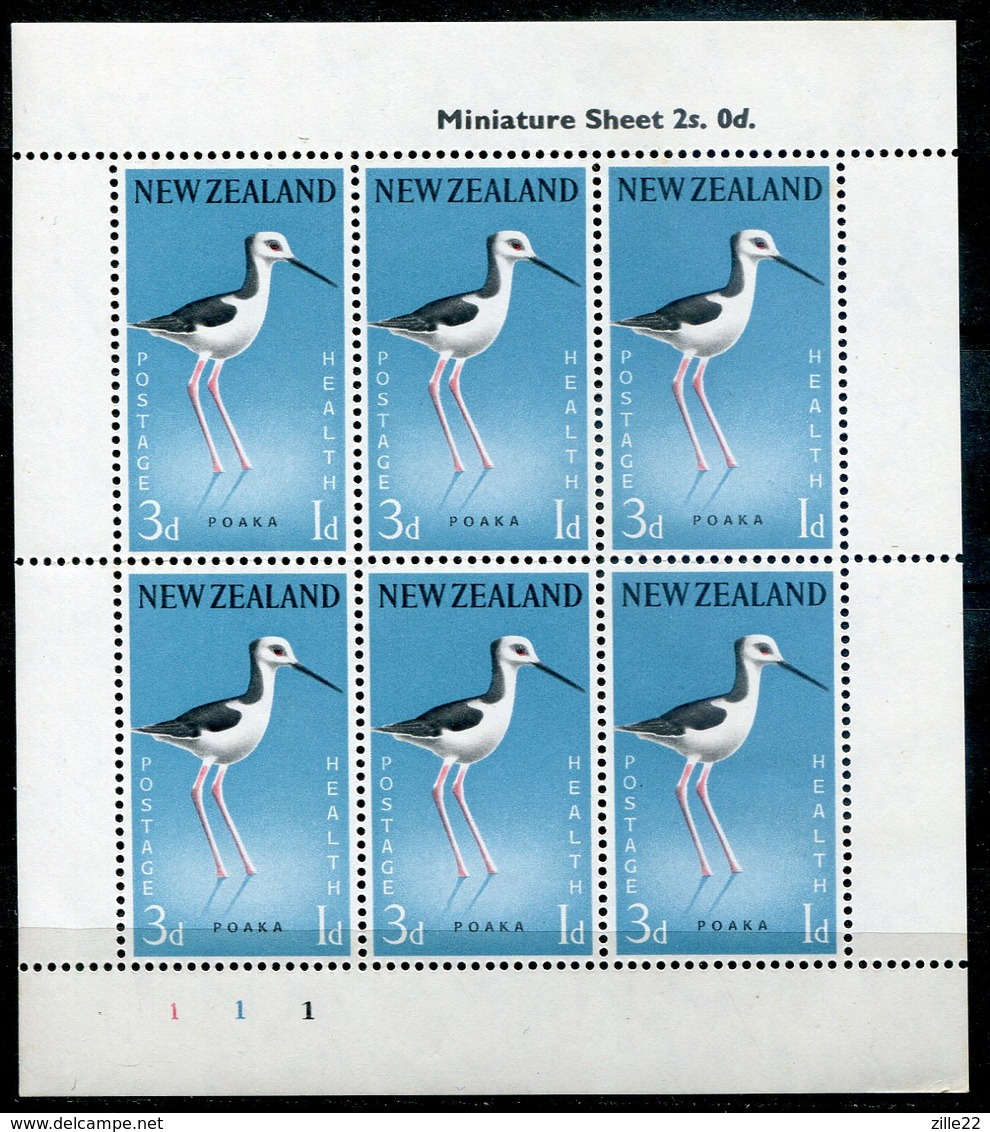 New Zealand Mi# 387 KLB Postfrisch/MNH - Fauna Birds - Fiscali-postali