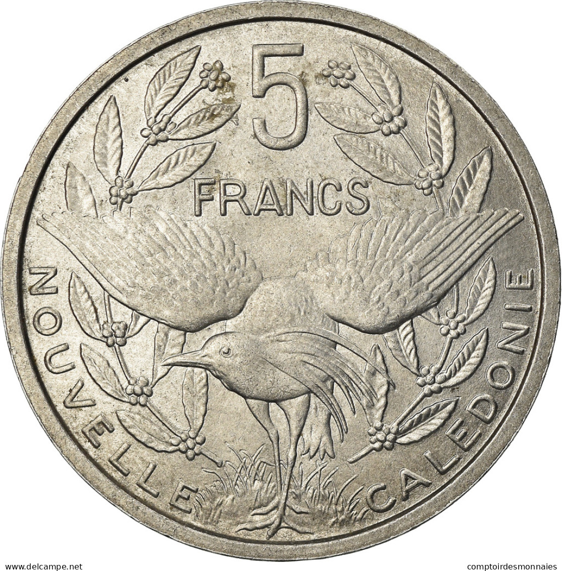 Monnaie, Nouvelle-Calédonie, 5 Francs, 1952, Paris, SUP, Aluminium, KM:4 - New Caledonia