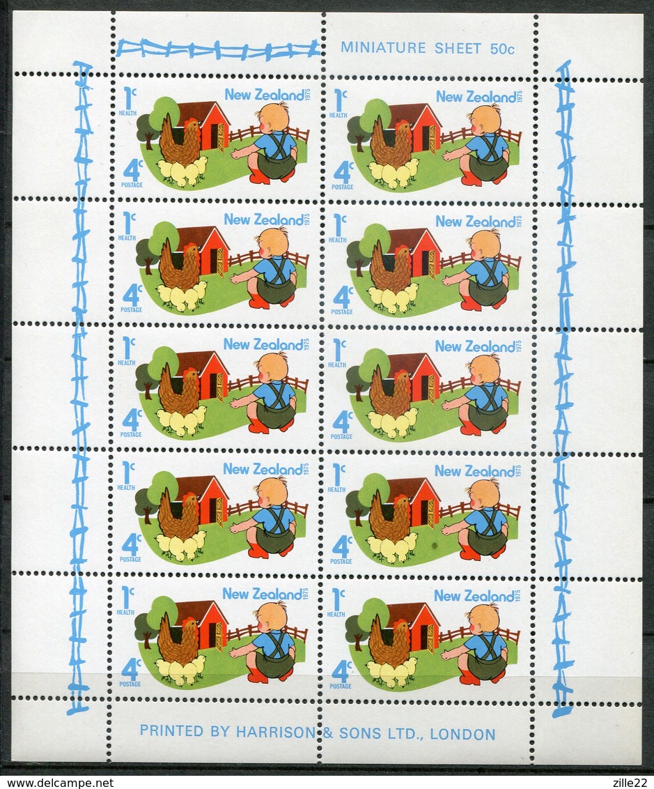 New Zealand Mi# 662 KLB Postfrisch/MNH - Children Health - Fiscali-postali