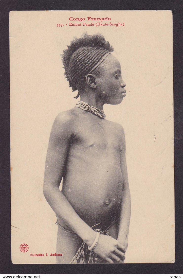 CPA Congo Français Afrique Noire  Circulé Enfant Pandé - Congo Français