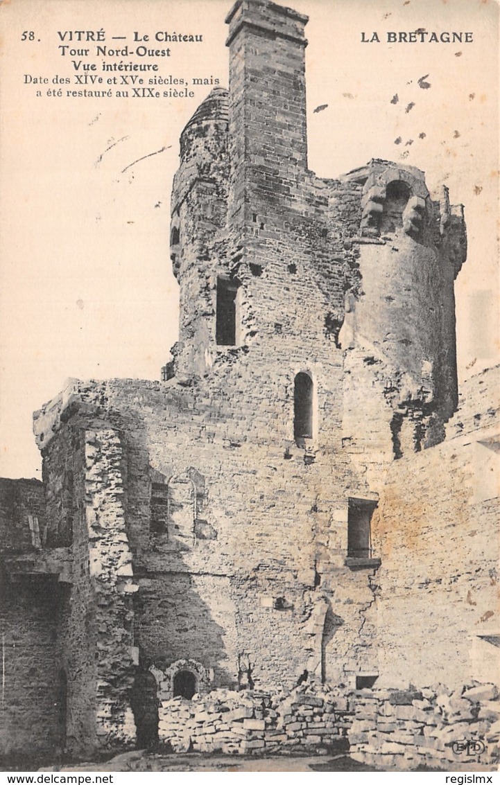 35-VITRE LE CHATEAU-N°T1044-C/0299 - Vitre