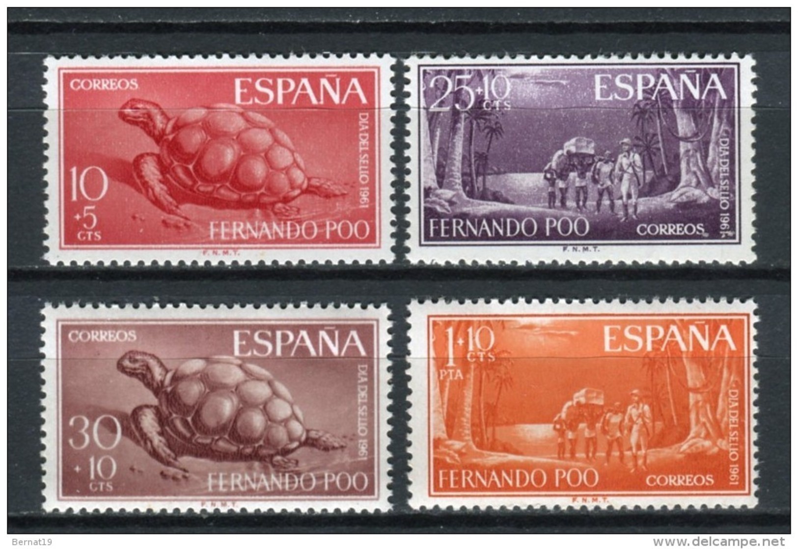 Fernando Poo 1961. Edifil 203-06 X 2 ** MNH - Fernando Po