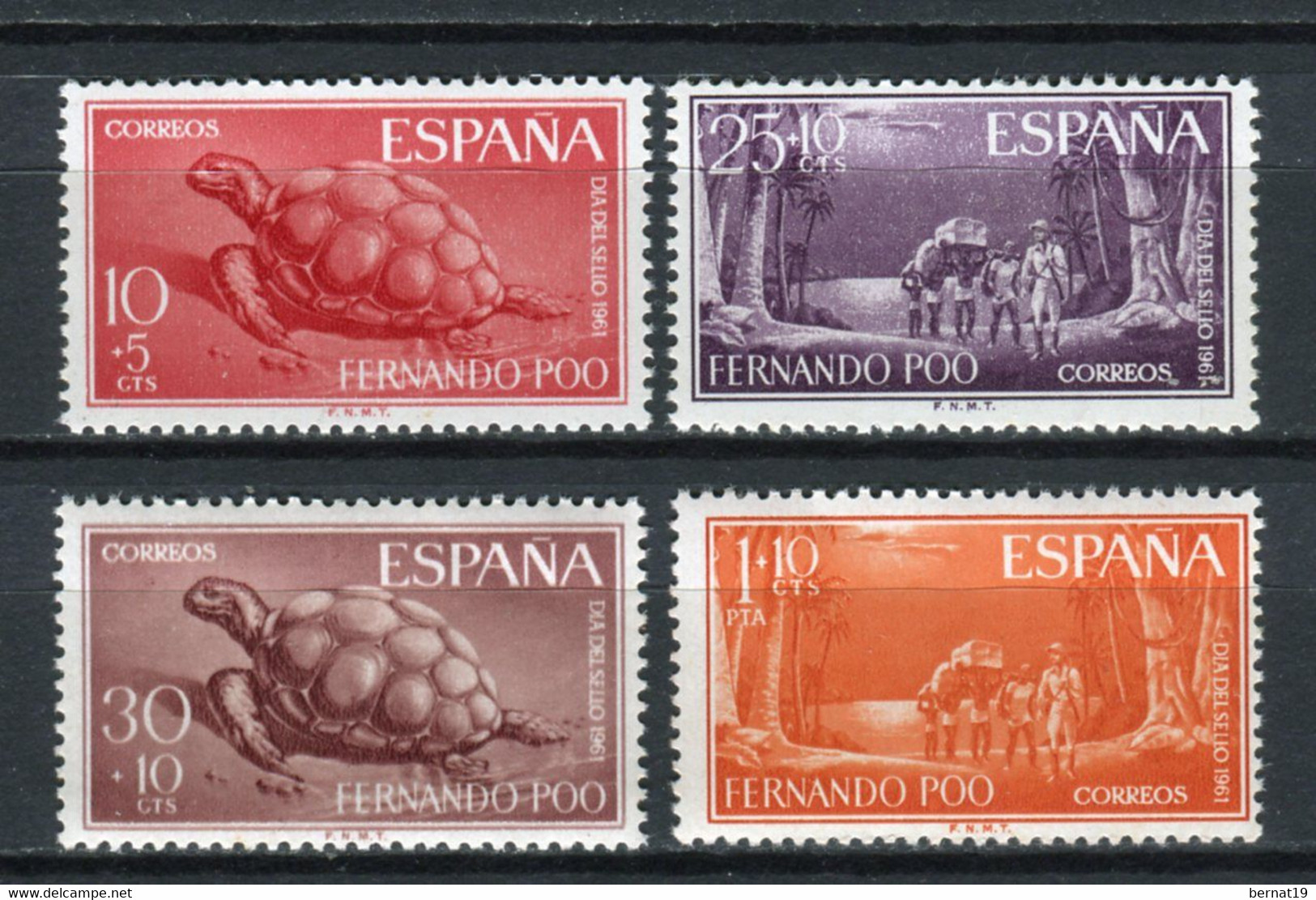 Fernando Poo 1961. Edifil 203-06 X 2 ** MNH - Fernando Po