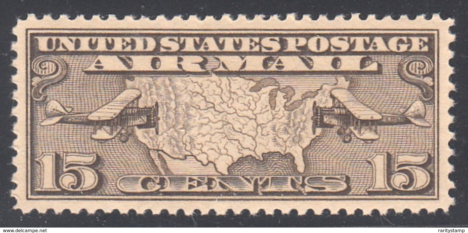 STATI UNITI 1927 POSTA AEREA UNIFICATO N. A8 SCOTT# C8 GRADE  SUPERB 98  MNH OG NH EXHIBITION QUALITY PSE CERTIFICATE - 1b. 1918-1940 Nuevos