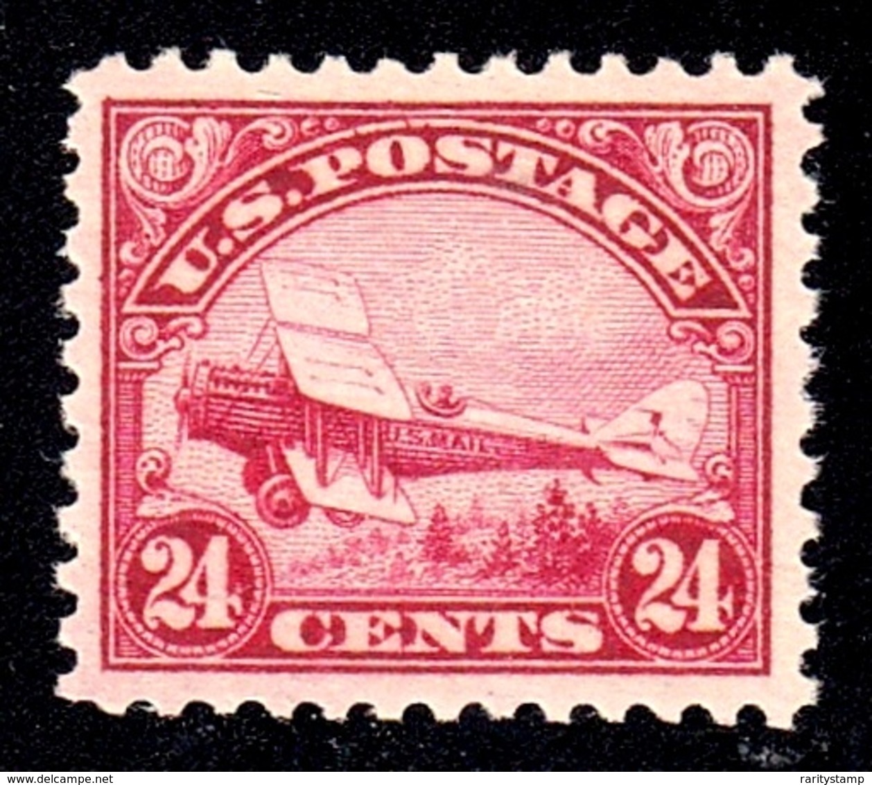 STATI UNITI 1923 POSTA AEREA UNIFICATO N. A6 SCOTT# C6 GRADE  XF- 90  MNH OG NH EXHIBITION QUALITY PSE CERTIFICATE - 1b. 1918-1940 Nuovi