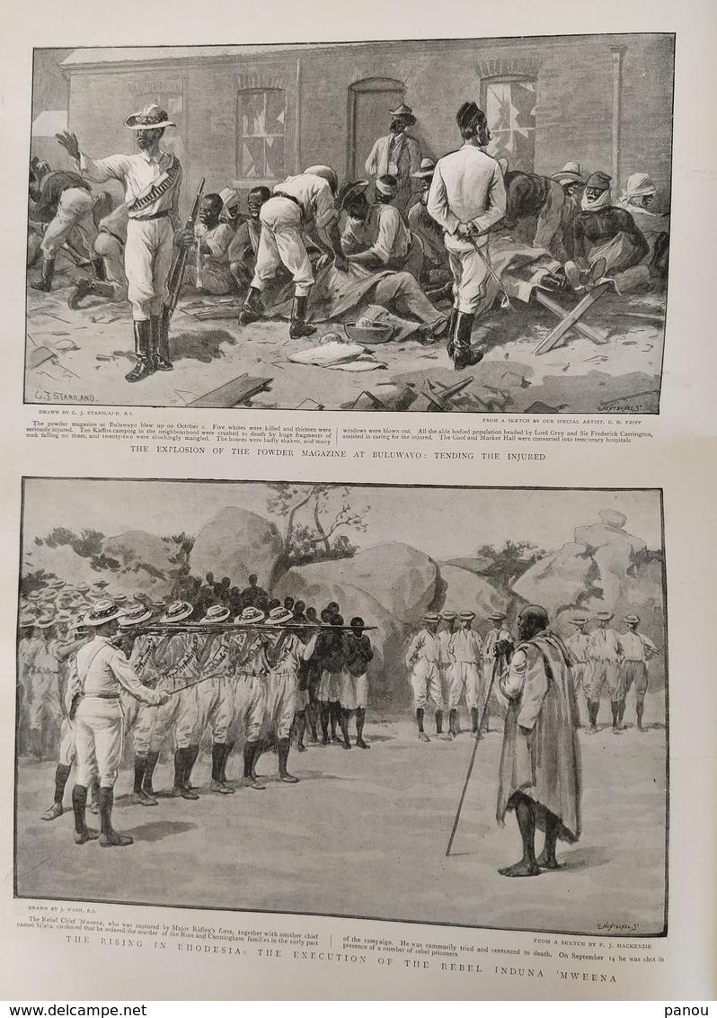 THE GRAPHIC NEWSPAPER 1406. NOVEMBER 7, 1896. PRESIDENT WILLIAM McKINLEY. EASTER QUESTION, CONSTANTINOPLE. TIBET CHINA - Autres & Non Classés