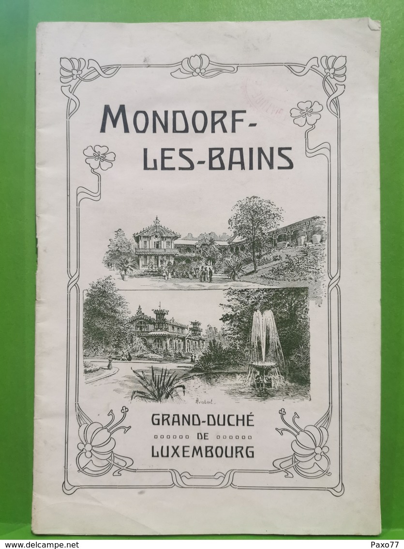 Livre Mondorf-les-bains, Grand Duché De Luxembourg. - Autres & Non Classés