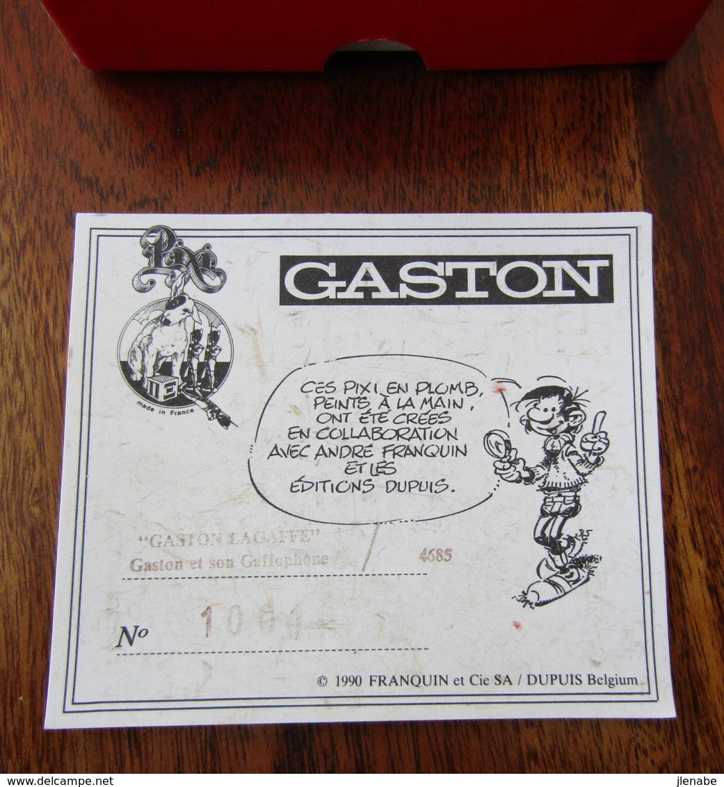 PIXI N°4685 Gaston Et Son Gaffophone Série N°1 Par FRANQUIN - Figuren - Metall