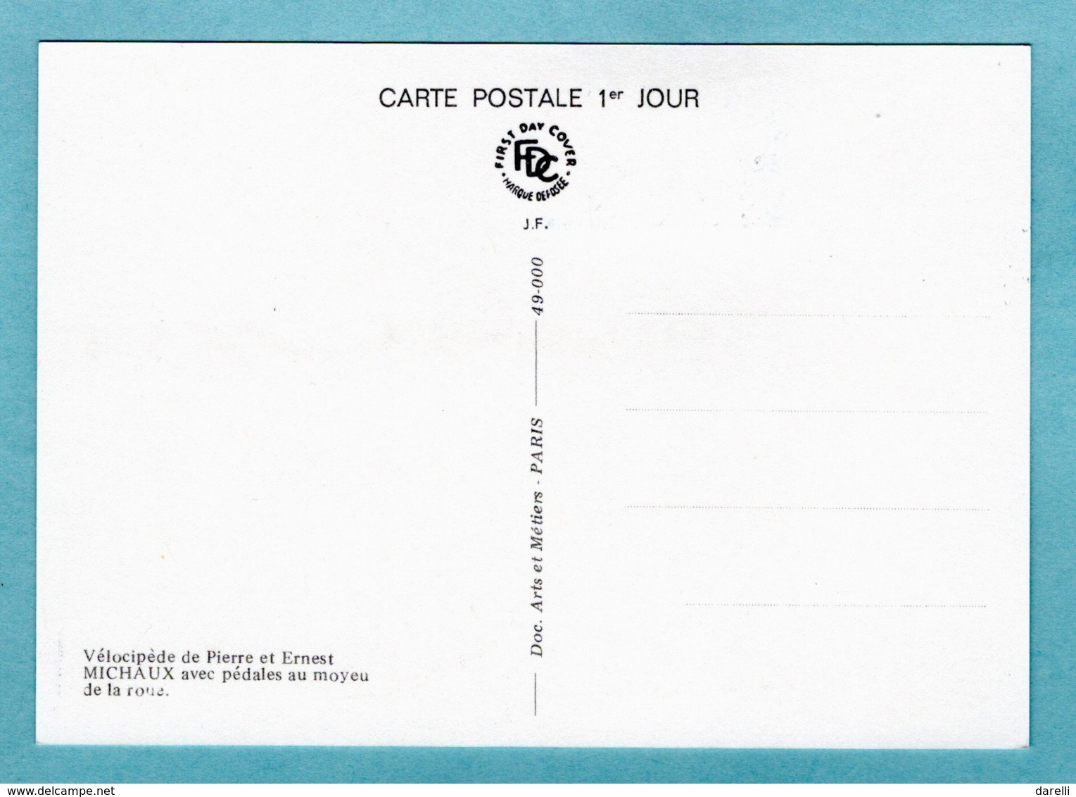 Carte Maximum 1983 - Vélocipède - Ancêtre De La Bicyclette - YT 2290 - 55 Bar Le Duc - 1980-1989