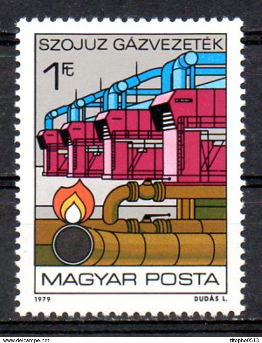 HONGRIE. N°2663 De 1979. Gazoduc. - Gaz