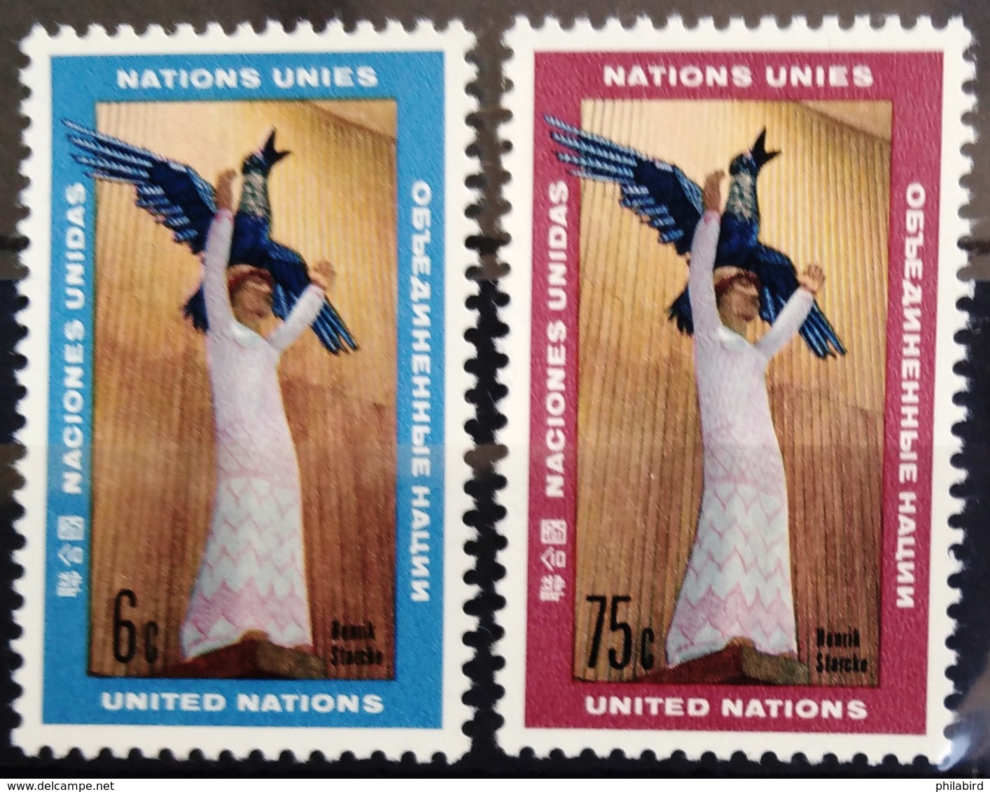 NATIONS-UNIS  NEW YORK                   N° 177/178                      NEUF** - Neufs