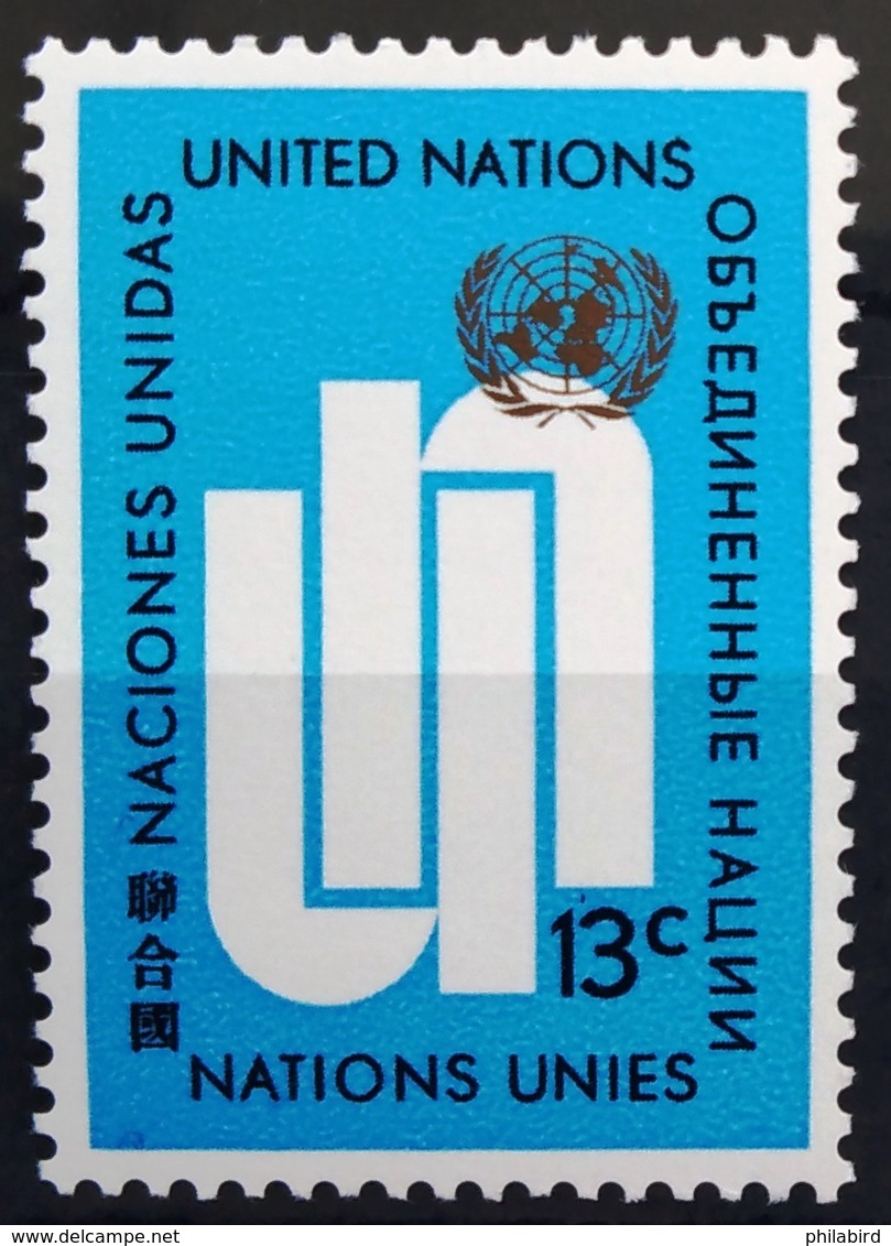 NATIONS-UNIS  NEW YORK                   N° 190                      NEUF** - Ungebraucht