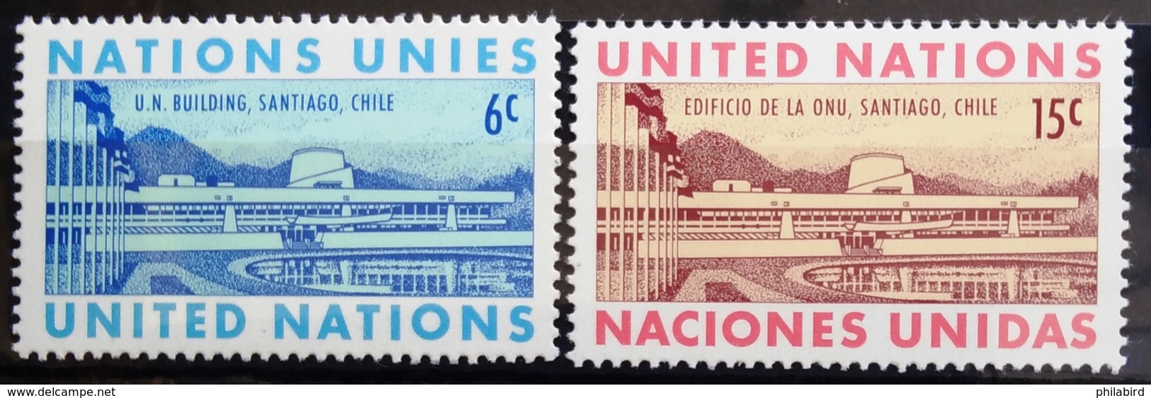 NATIONS-UNIS  NEW YORK                   N° 188/189                      NEUF** - Neufs