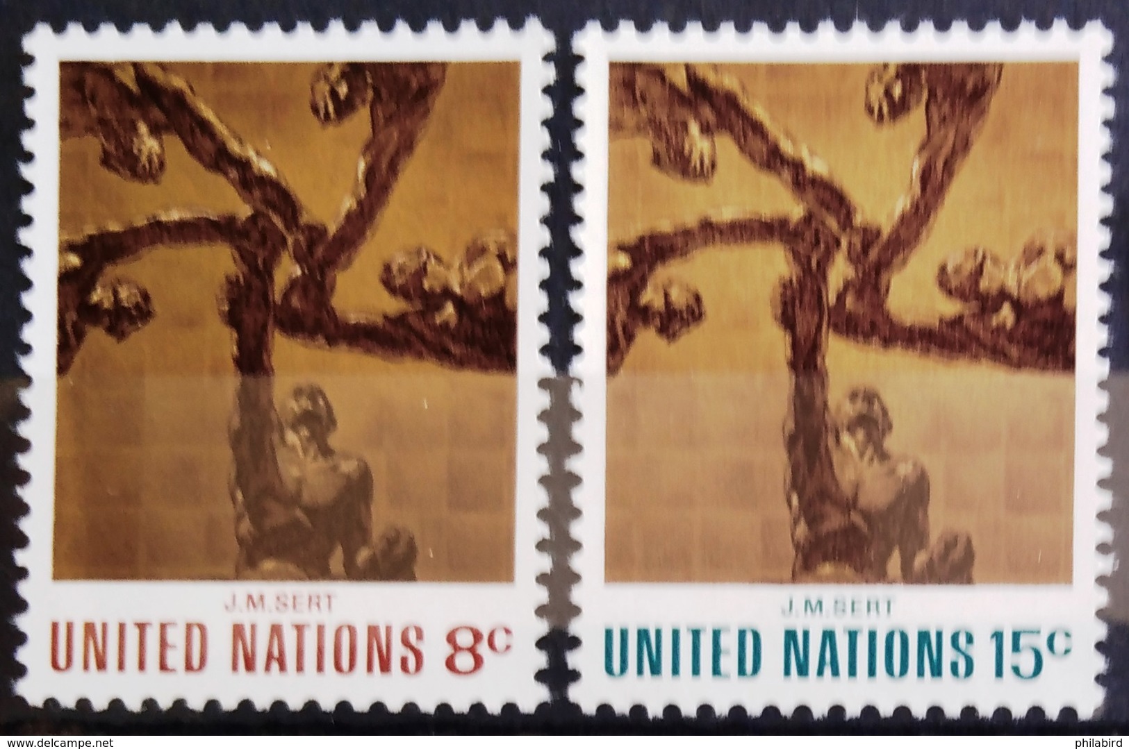 NATIONS-UNIS  NEW YORK                   N° 225/226                      NEUF** - Unused Stamps