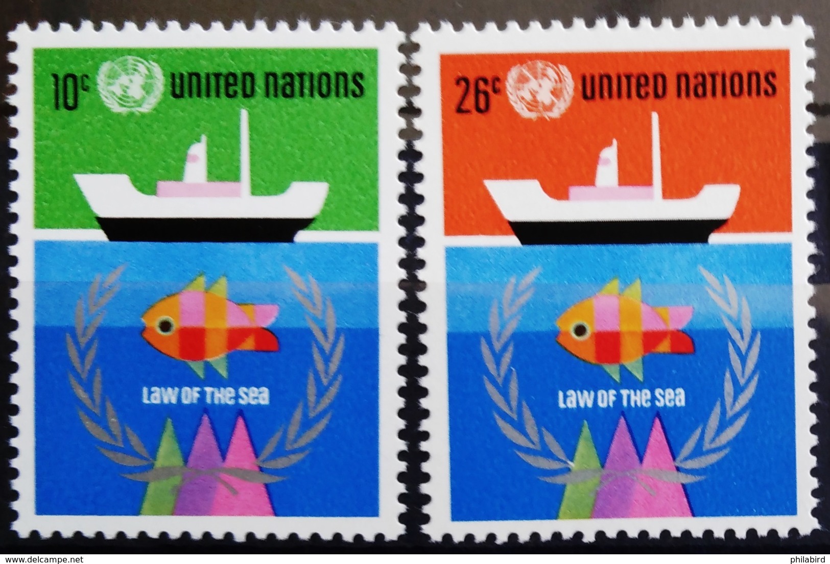 NATIONS-UNIS  NEW YORK                   N° 247/248                     NEUF** - Ungebraucht