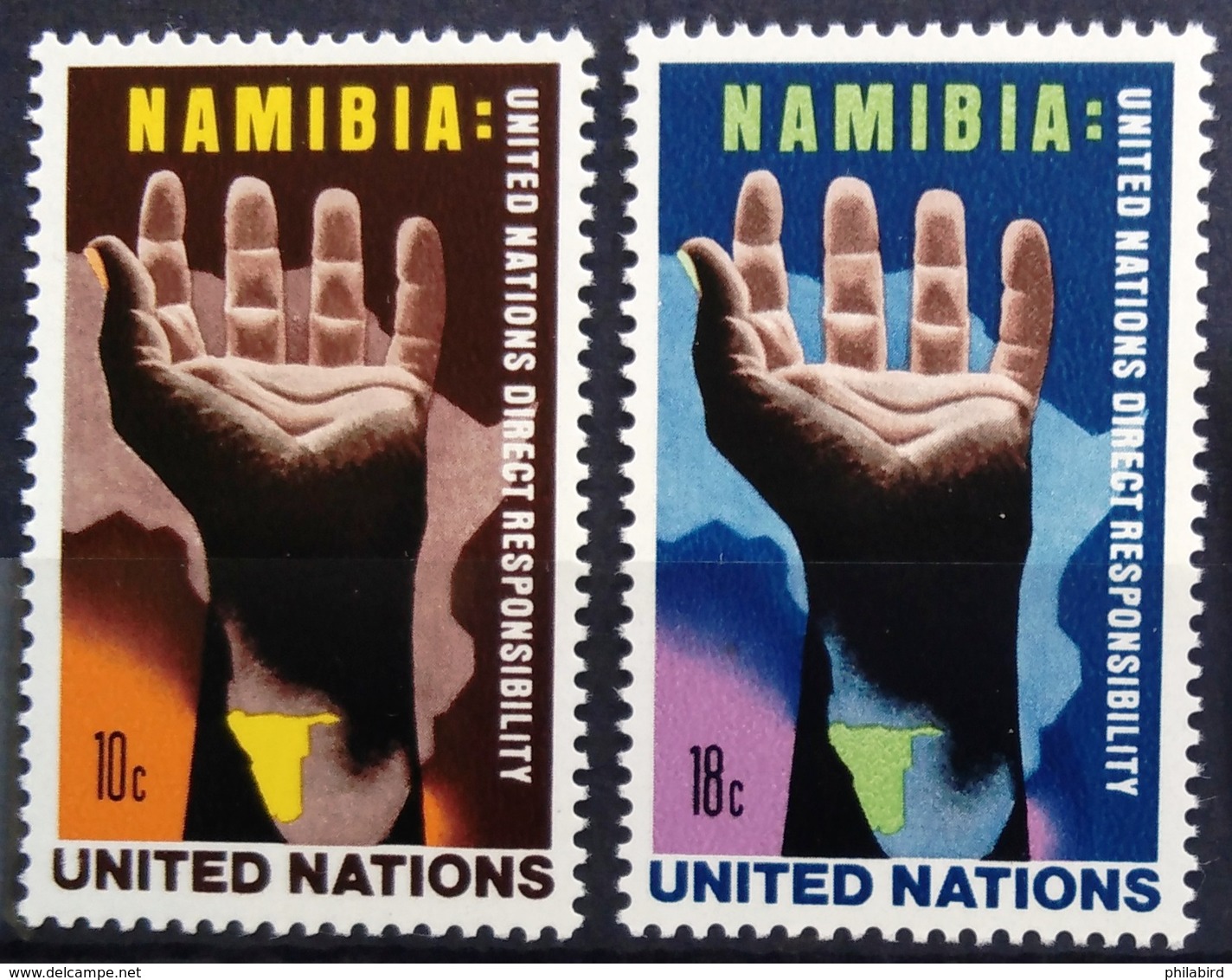 NATIONS-UNIS  NEW YORK                   N° 255/256                     NEUF** - Unused Stamps