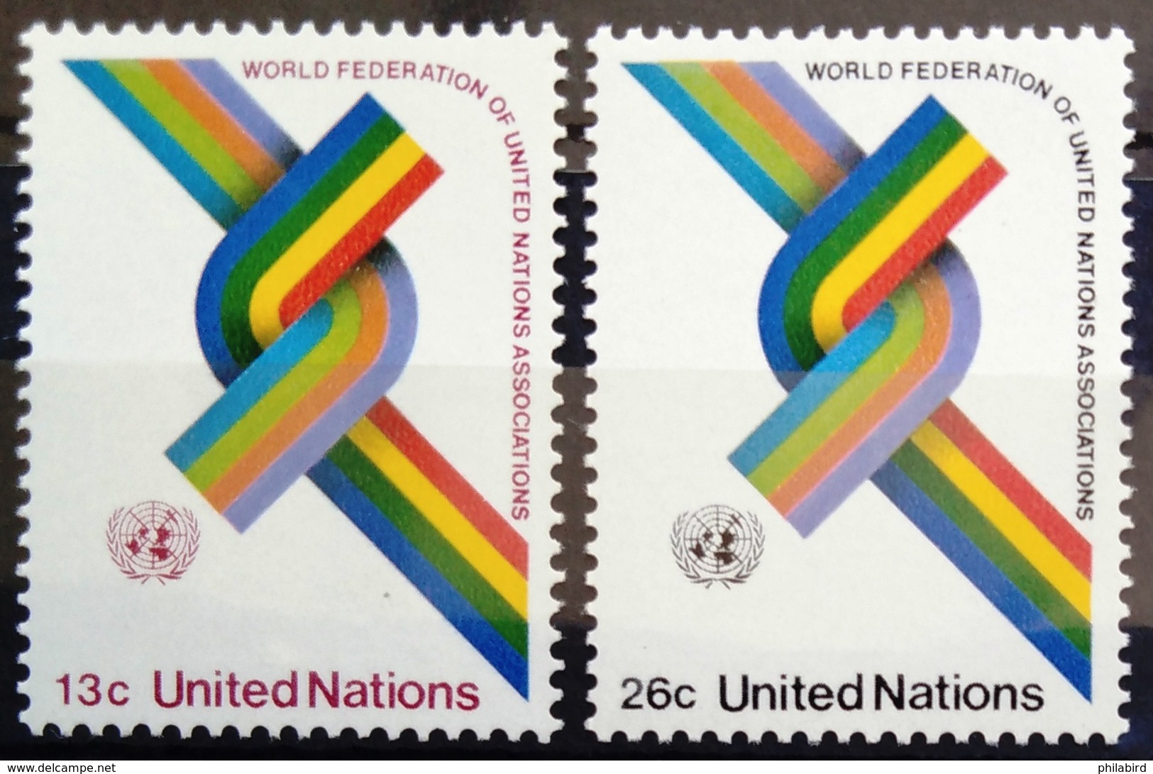 NATIONS-UNIS  NEW YORK                   N° 263/264                     NEUF** - Nuevos