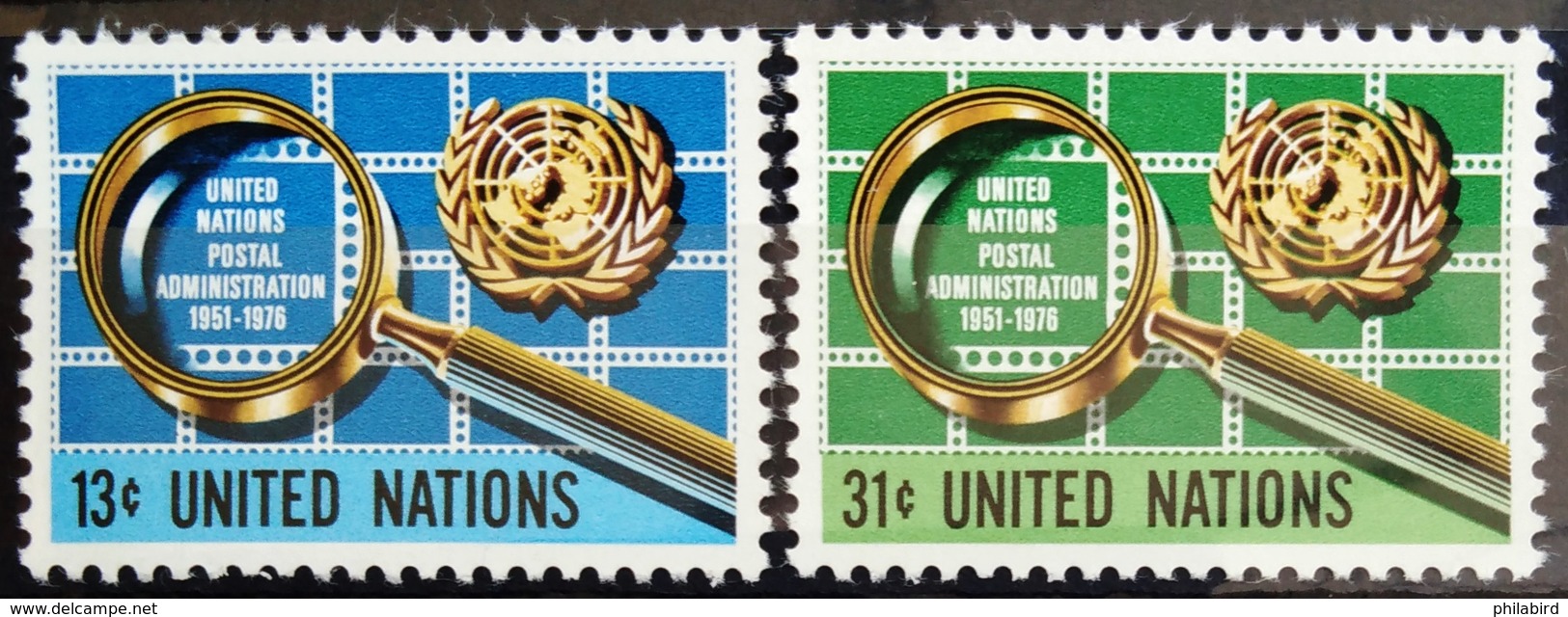 NATIONS-UNIS  NEW YORK                   N° 269/270                     NEUF** - Unused Stamps