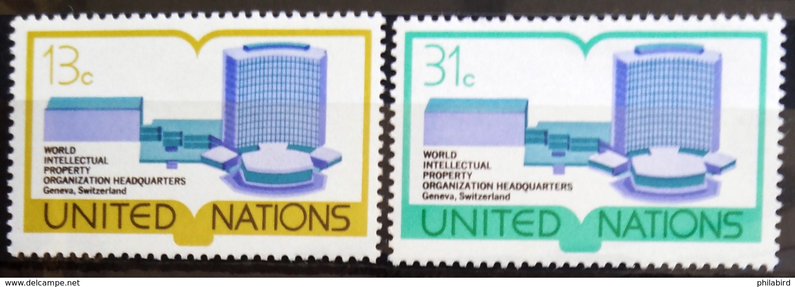 NATIONS-UNIS  NEW YORK                   N° 273/274                     NEUF** - Unused Stamps