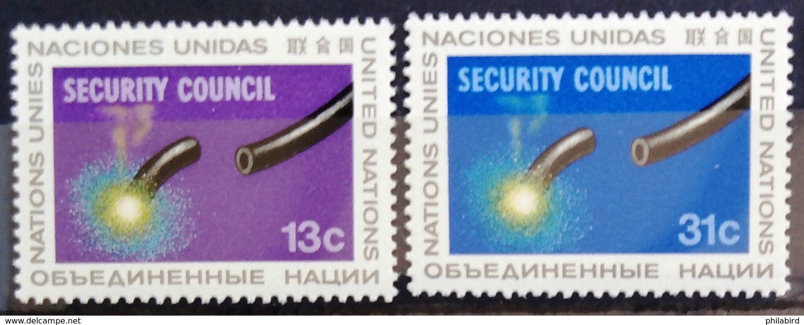 NATIONS-UNIS  NEW YORK                   N° 277/278                     NEUF** - Unused Stamps